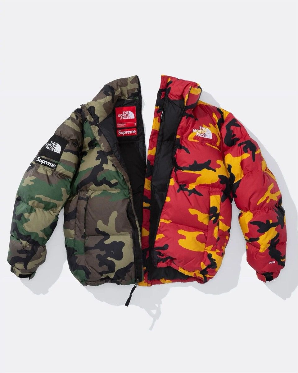 Supreme × The North Face Supreme x The North Face Split Camo Nuptse Jacket Size M Size US M / EU 48-50 / 2 - 2 Thumbnail
