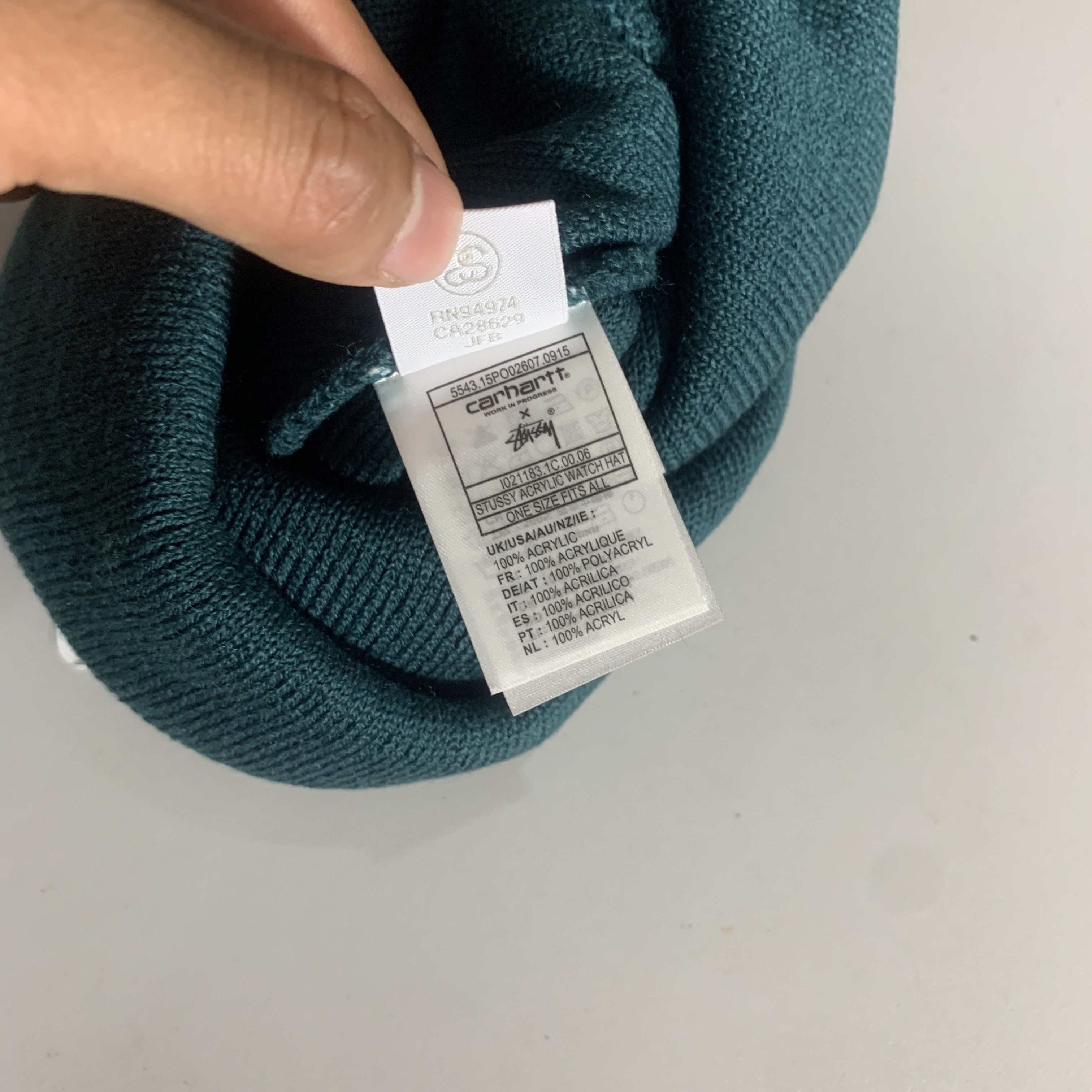 Other STUSSY CARHARTT ACRYLIC WATCH BEANIE HAT Size ONE SIZE - 4 Thumbnail
