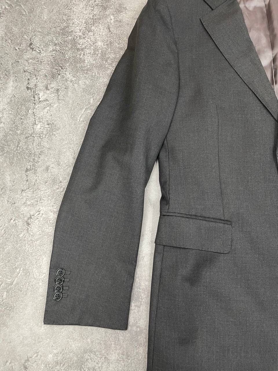 Suitsupply SuitSupply Men Pure Wool Super 110s Blazer Jacket Black Size 40L - 3 Thumbnail