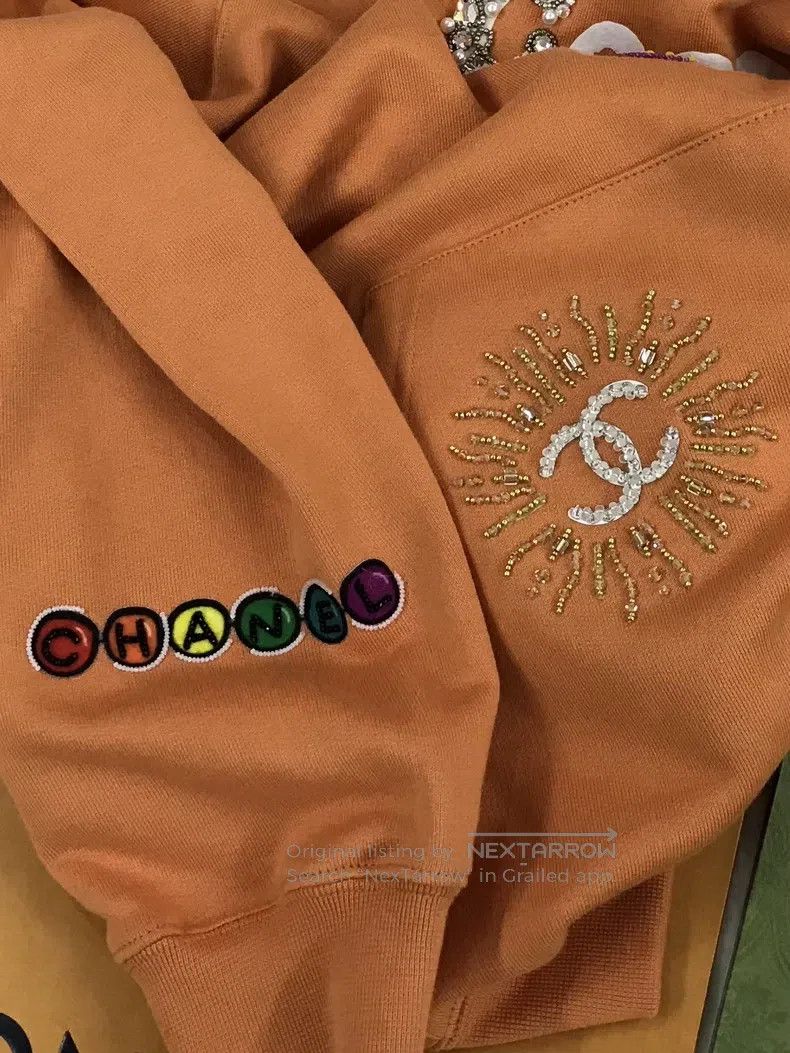 Chanel Chanel Phillyco-branded heavy-weighted beaded sweatshirt Size M / US 6-8 / IT 42-44 - 4 Thumbnail