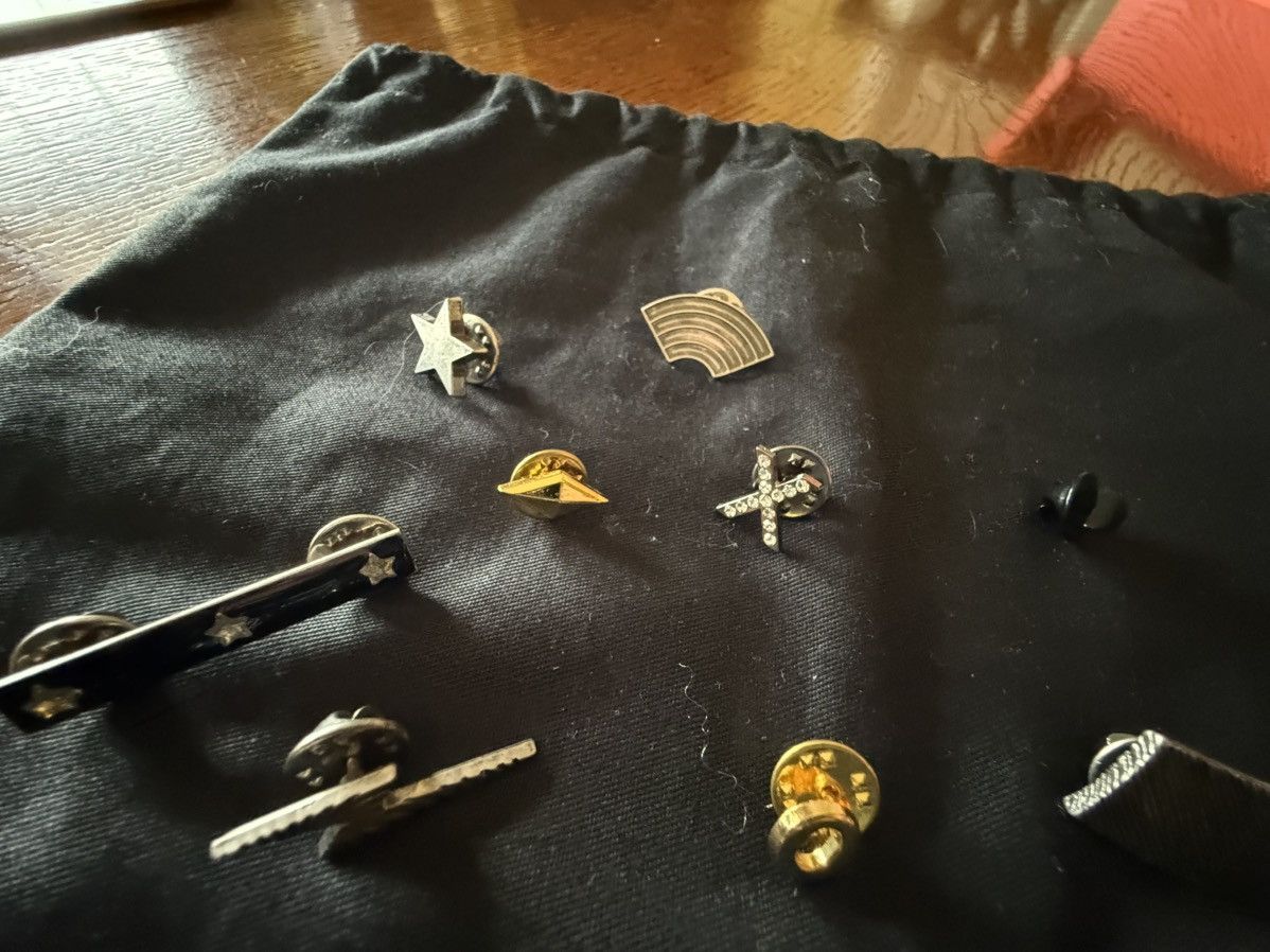 Saint Laurent Paris FW15 Saint Laurent pin set 24 + 6 30 pieces lighter star etc Size ONE SIZE - 7 Thumbnail