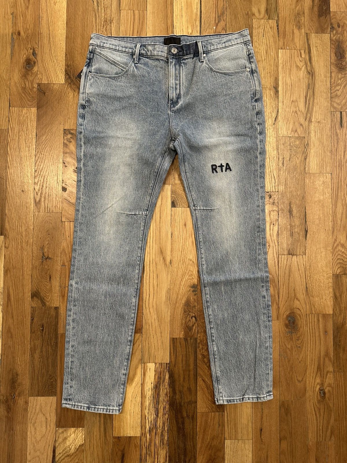 Rta Rta Clayton Light Faded Blue Denim Jeans Size 32 Size US 32 / EU 48 - 1 Thumbnail
