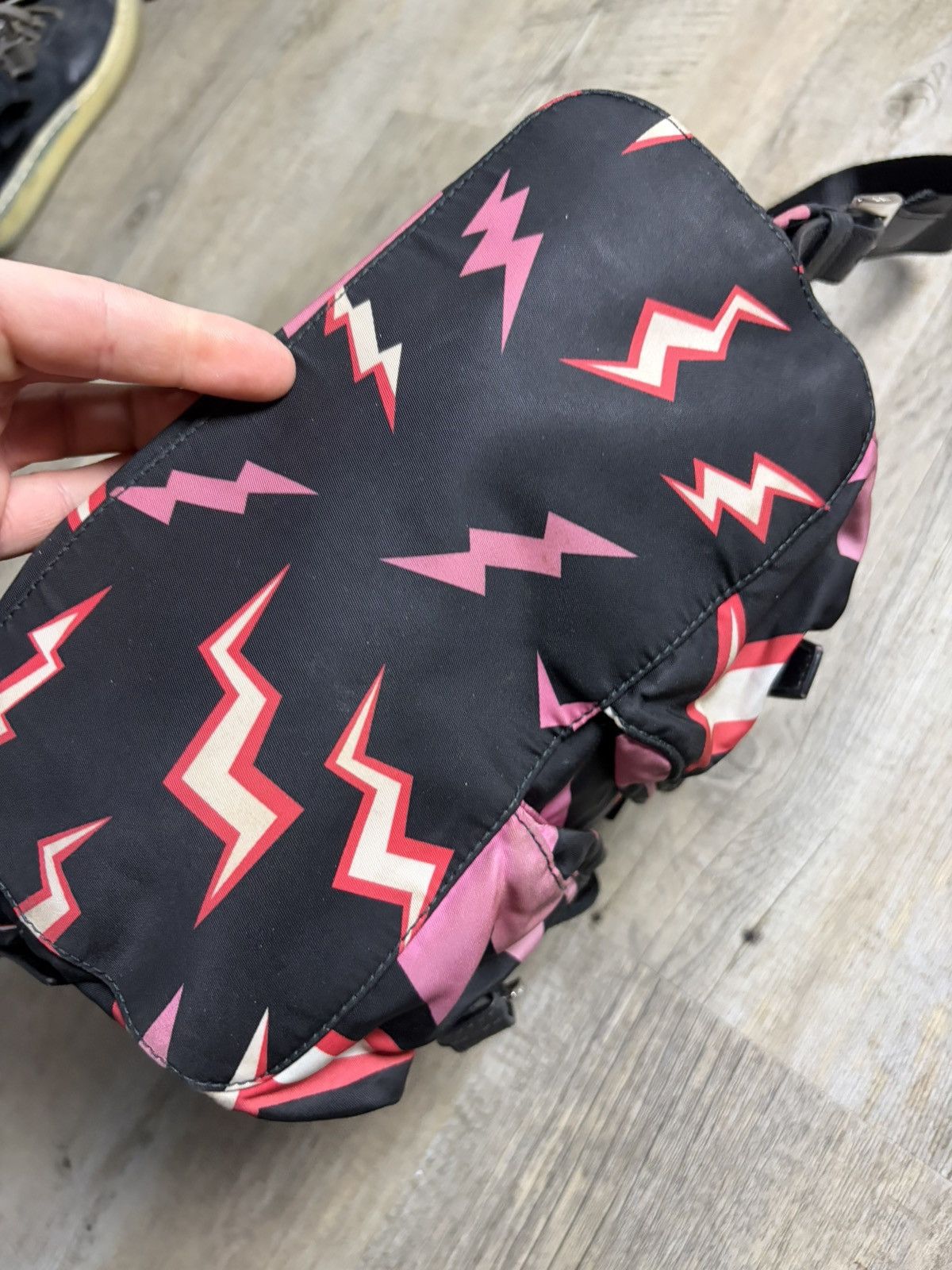 Prada × Universal Studios Prada Universal Frankenstein Lightning bag Size ONE SIZE - 6 Thumbnail