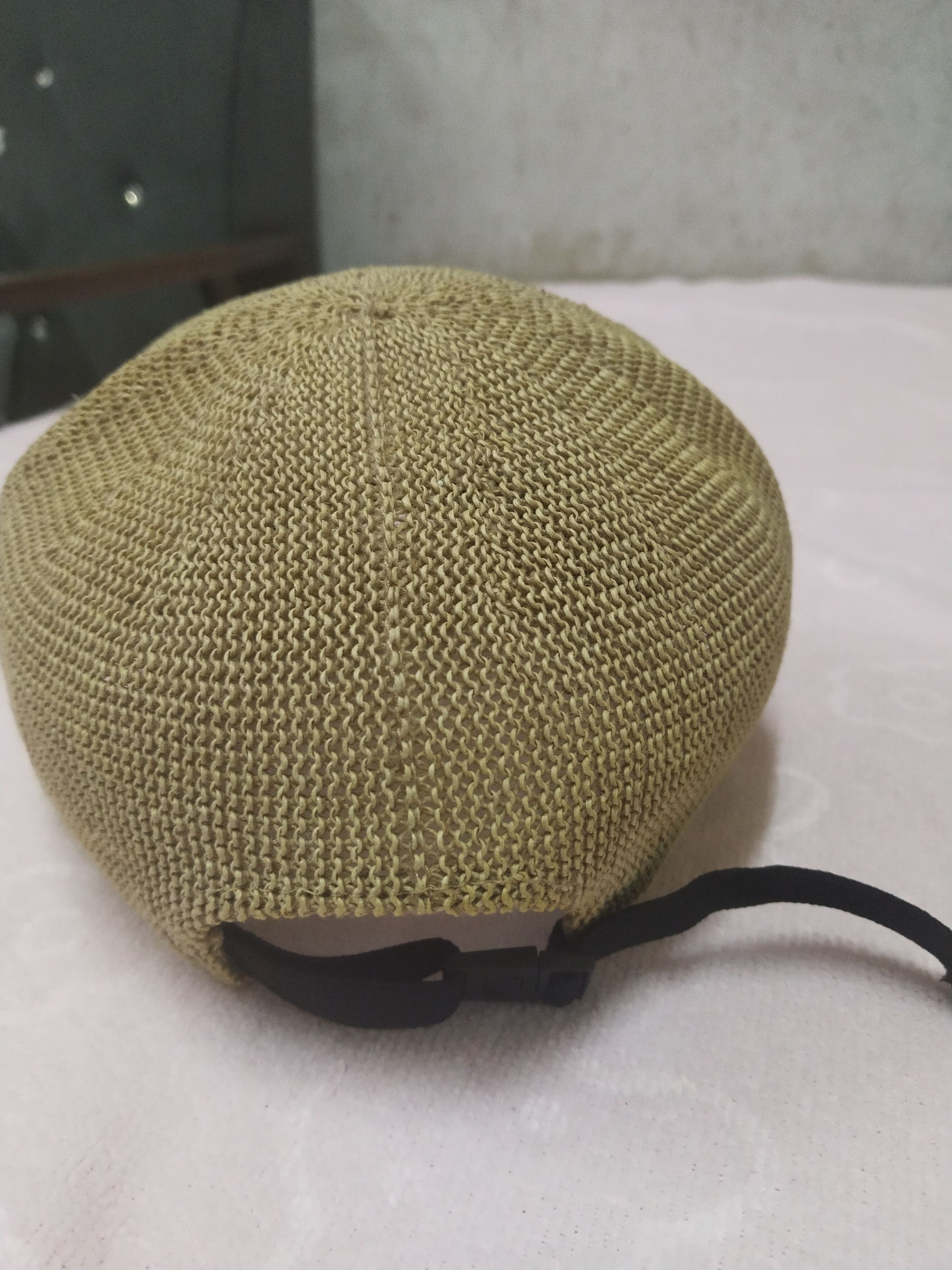 Japanese Brand RARE UNISEX ADULT STRAW WOVEN BASEBALL CAP Size ONE SIZE - 3 Thumbnail