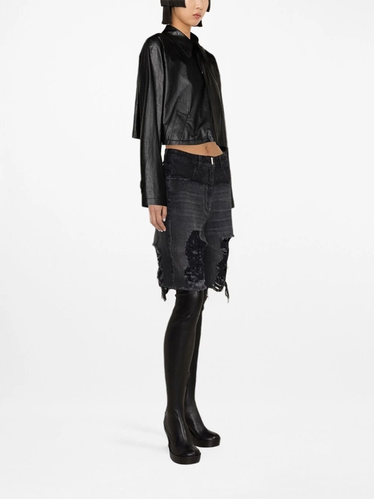 Maison Margiela Cropped Trench. Size small Size S / US 4 / IT 40 - 18 Thumbnail
