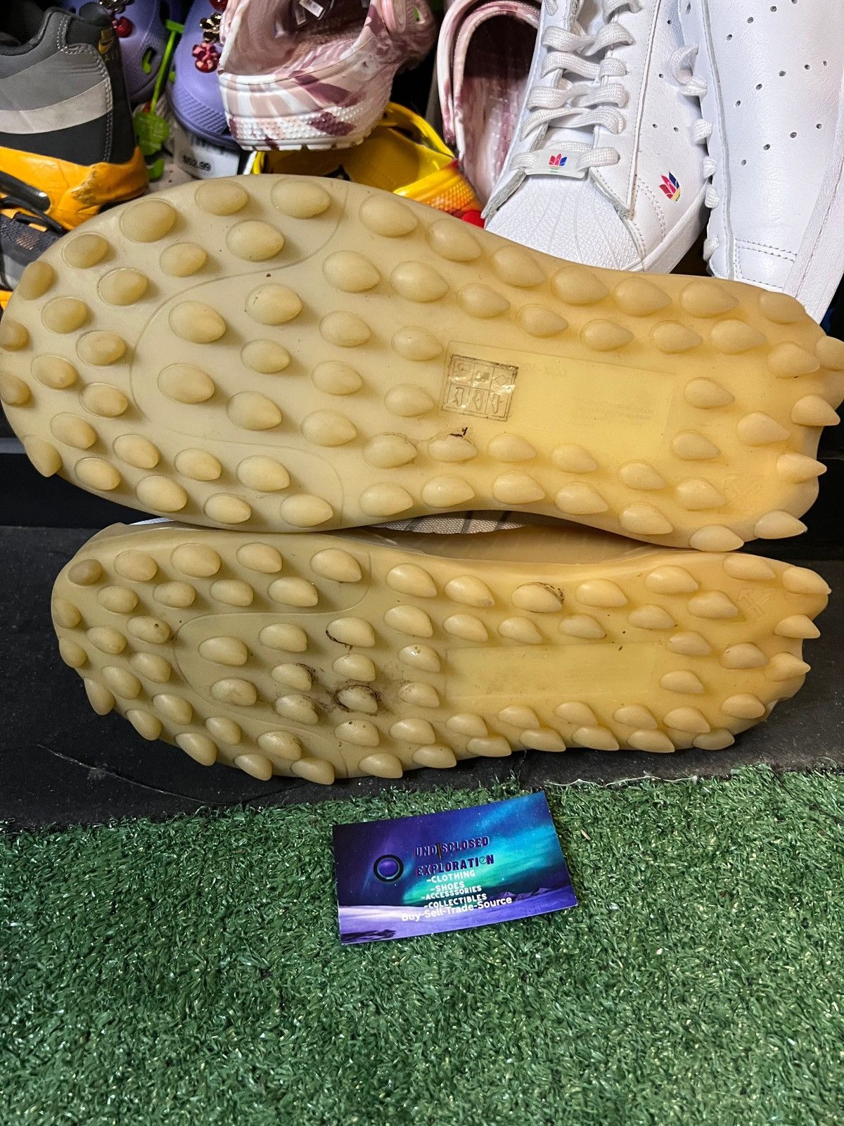 Off-White Off-White ODSY-1000 lilac beige size 10men/11.5women(EU 43) Size US 11.5 / EU 44-45 - 6 Thumbnail
