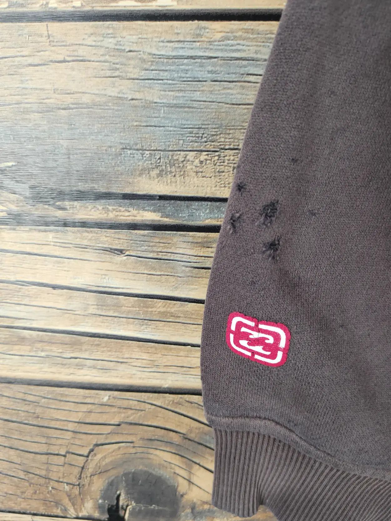 Billabong D Billabong baggie ripped Dark Gray Faded Sweatshirts #W1461 Size US M / EU 48-50 / 2 - 19 Thumbnail