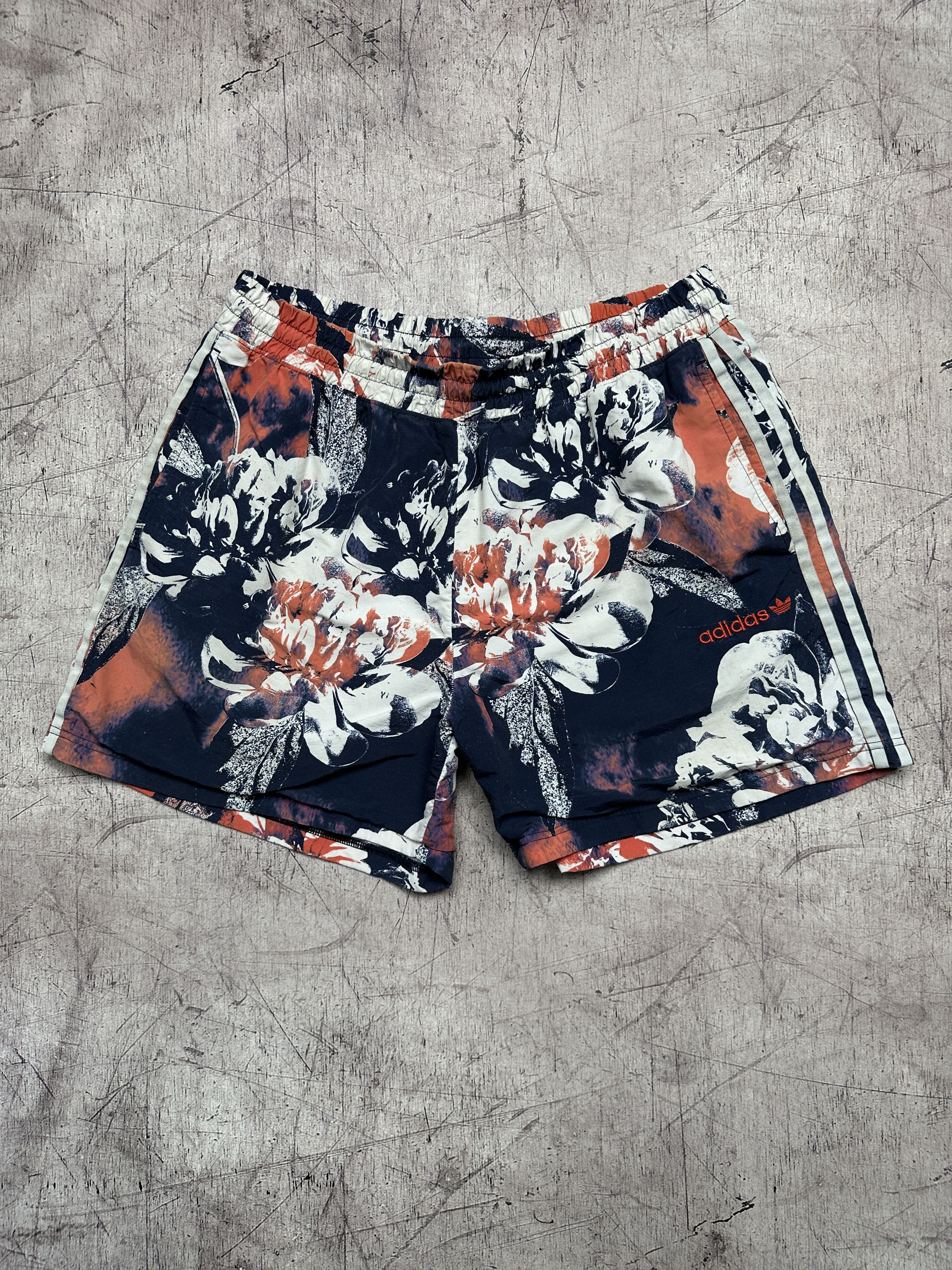Adidas Adidas Mens Hawaiian Nylon Swimming Shorts Size US 36 / EU 52 - 1 Thumbnail