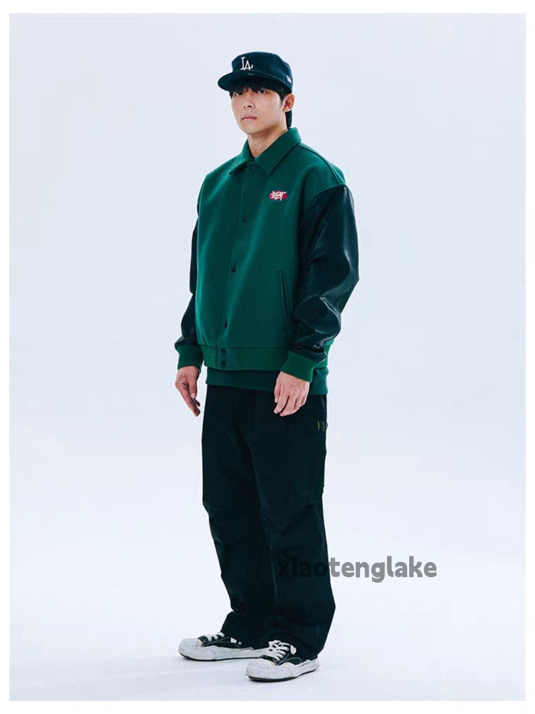 Vintage Unisex utility punk hiphop loose varsity sports jacket Size US XL / EU 56 / 4 - 4 Thumbnail