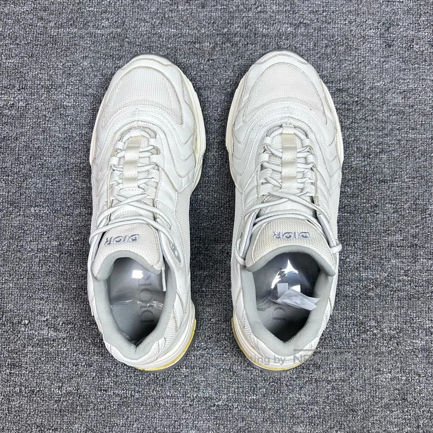 Dior Dior Pure White Low Top Casual Dad Shoes| Size US 12 / EU 45 - 5 Thumbnail