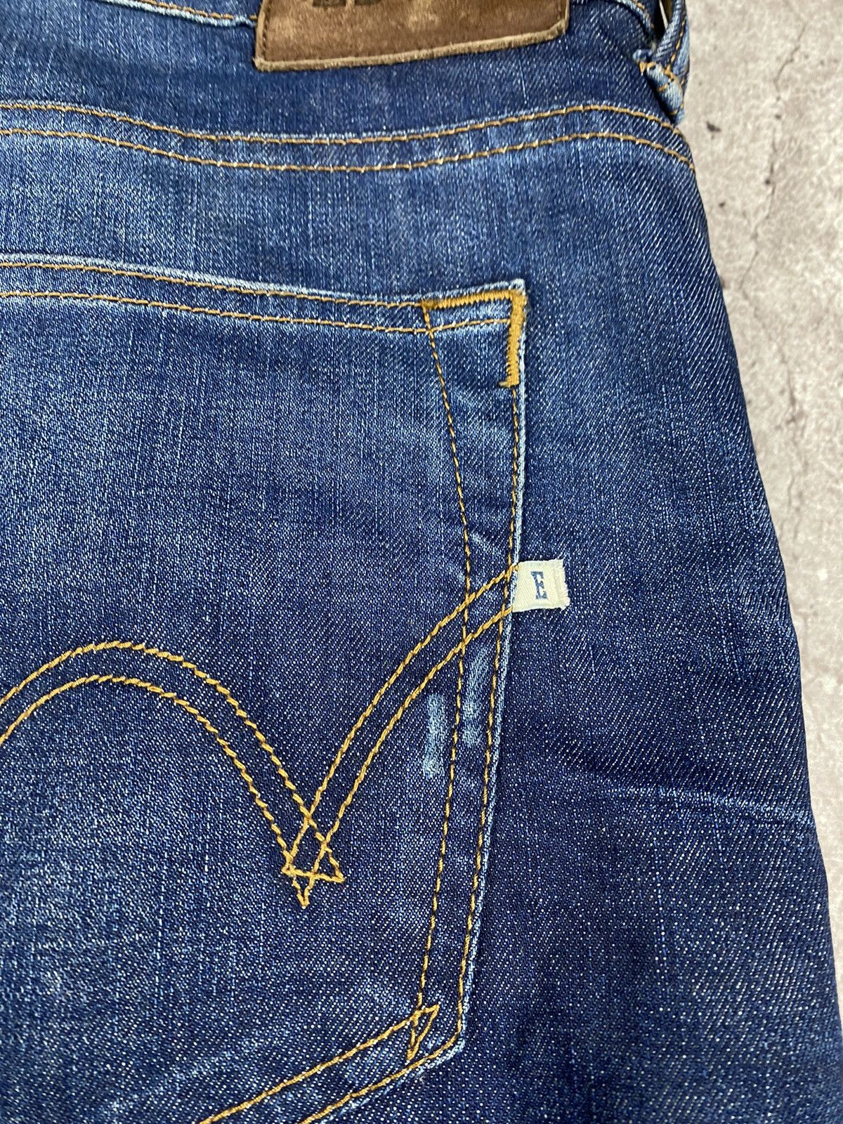 Edwin × Japanese Brand × Vintage vintage Edwin Junya Watanabe Selvage Japanesse denim jeans Size US 36 / EU 52 - 8 Thumbnail