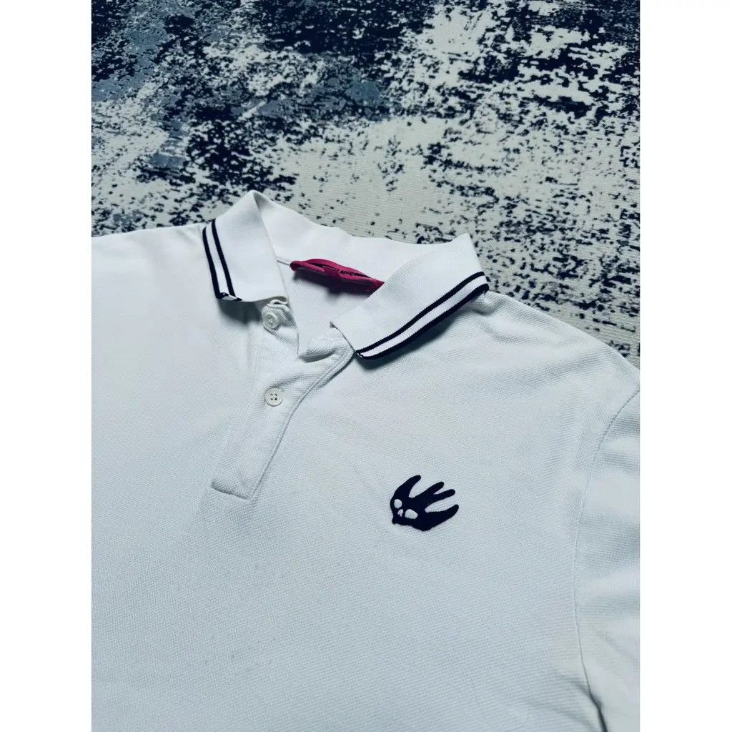MCQ Alexander Mcqueen Polo Shirt White Size M Size US M / EU 48-50 / 2 - 3 Thumbnail