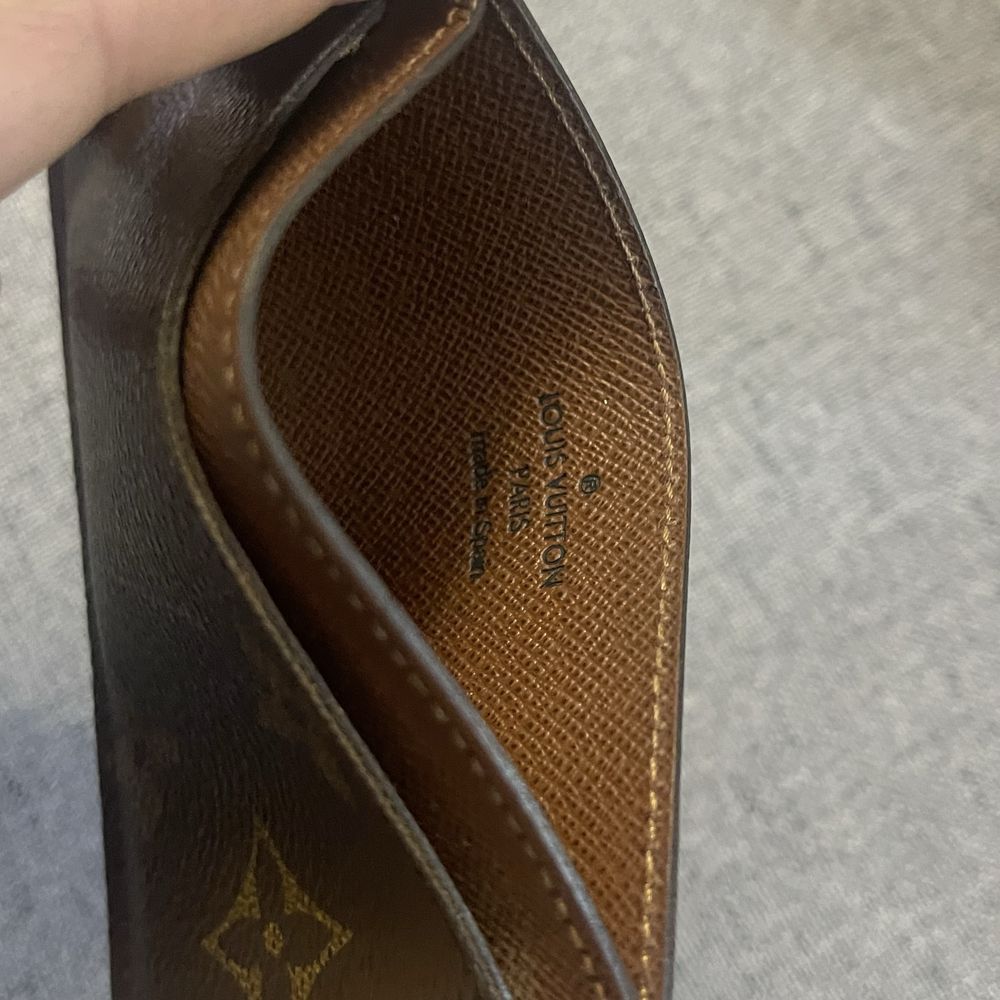 Louis Vuitton Louis Vuitton Leather Card Holder Wallet Size ONE SIZE - 3 Thumbnail