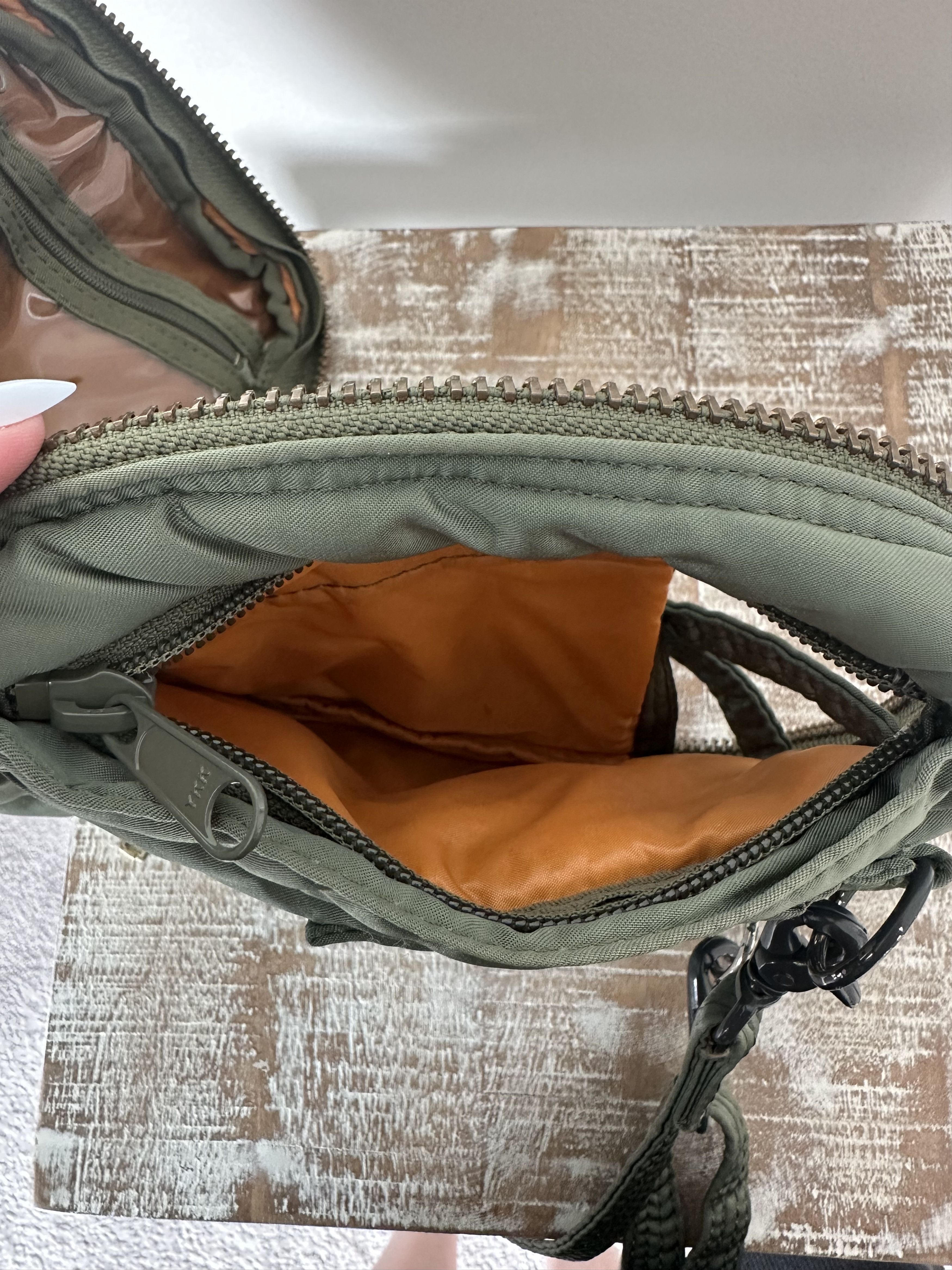 Porter PORTER TANKER VERTICAL MESSENGER BAG SAGE GREEN OS Size ONE SIZE - 13 Thumbnail