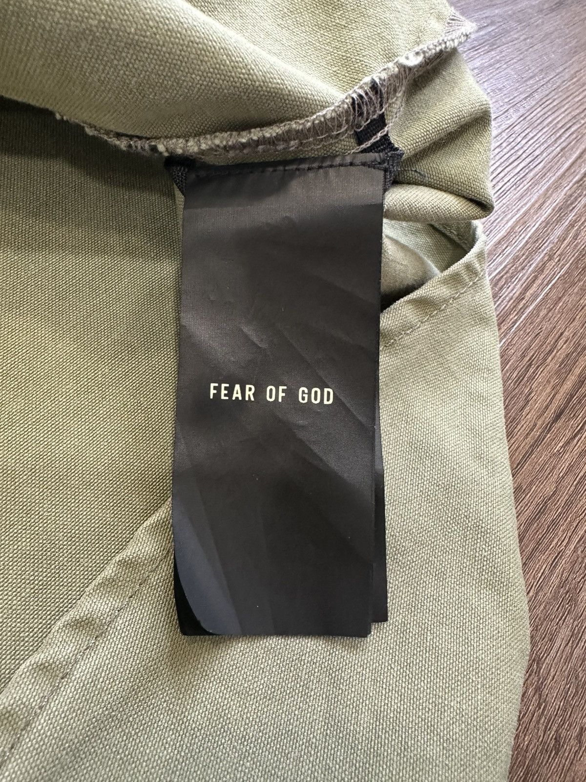 Fear of God Fear of God 7th Green/Sun-Faded Shirt Size US M / EU 48-50 / 2 - 5 Thumbnail