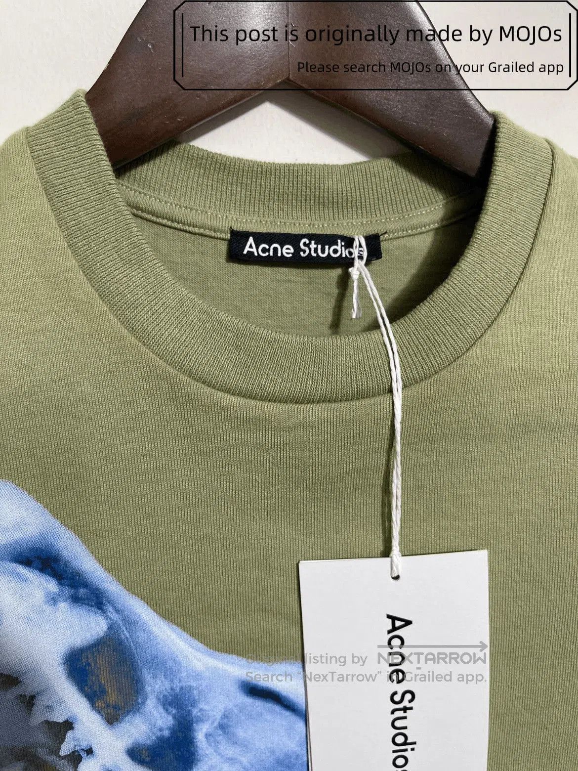 Acne Studios Acne Studios Wolf Skull Print Oversized Tee. Size US XS / EU 42 / 0 - 3 Thumbnail