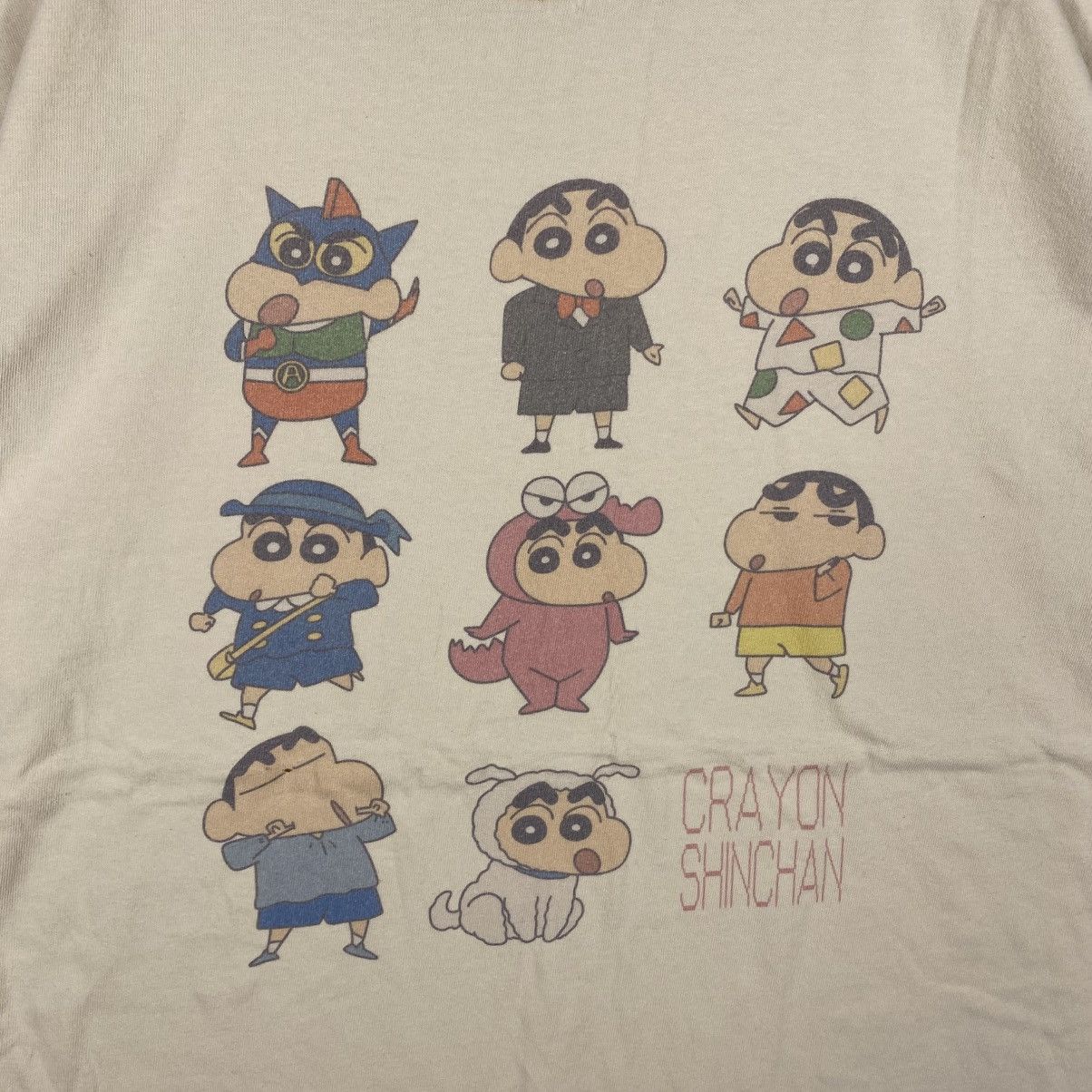 Japanese Brand Japanese Cartoon CRAYON SHIN CHAN Graphic Tee Shirt Size US XL / EU 56 / 4 - 2 Thumbnail