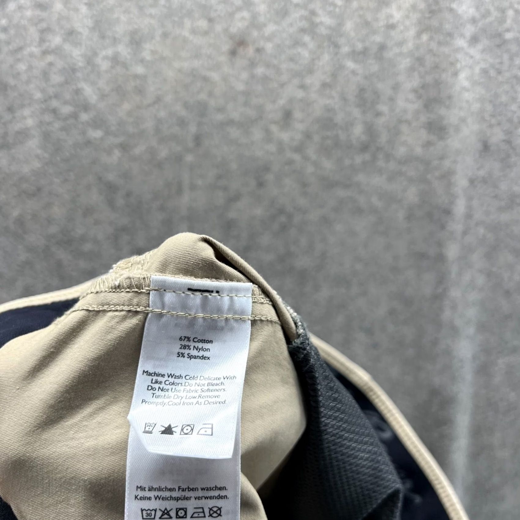Eddie Bauer Eddie Bauer Pants Men 34x30 Adult Khaki Tan Beige Cotton Nylon Hiking Outdoors Chino Regular Straight Front Pockets Size US 34 / EU 50 - 5 Thumbnail