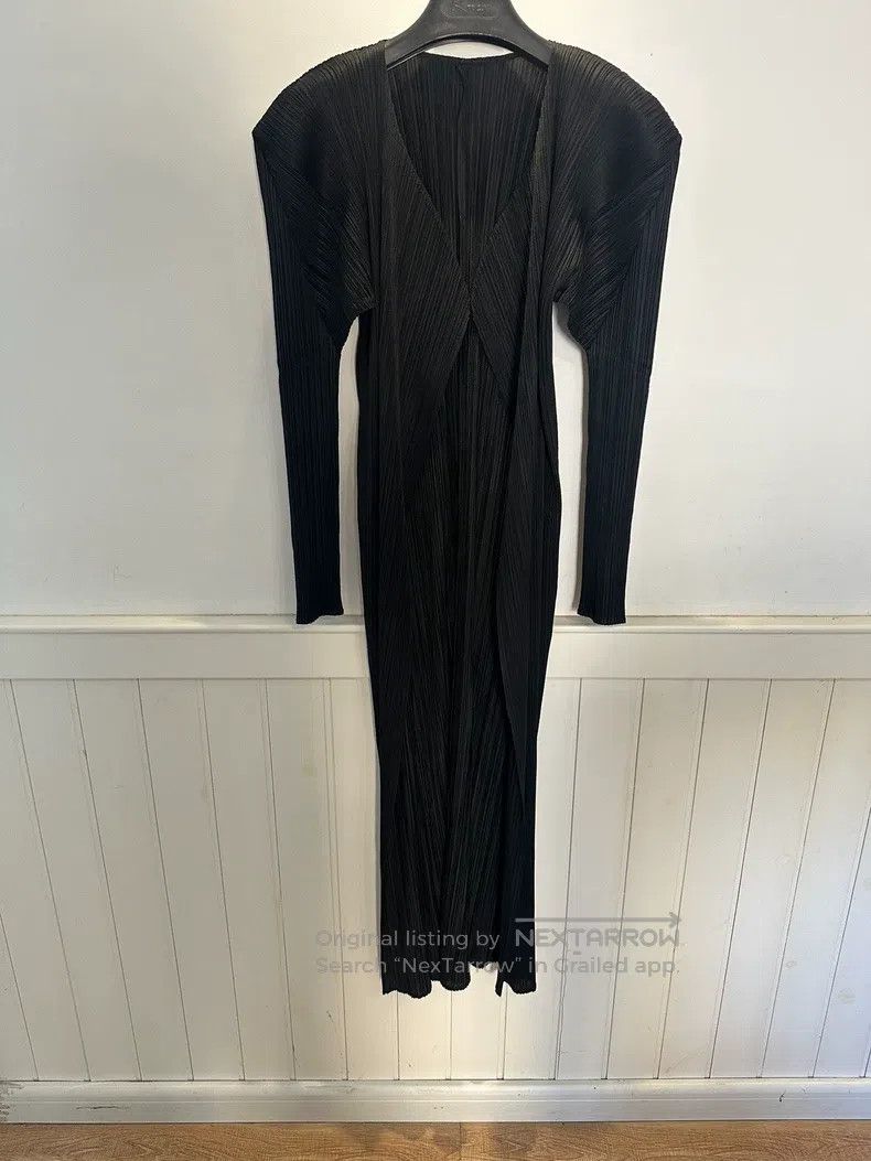 Issey Miyake Issey Miyake Black cardigan coat Size XL / US 12-14 / IT 48-50 - 1 Thumbnail