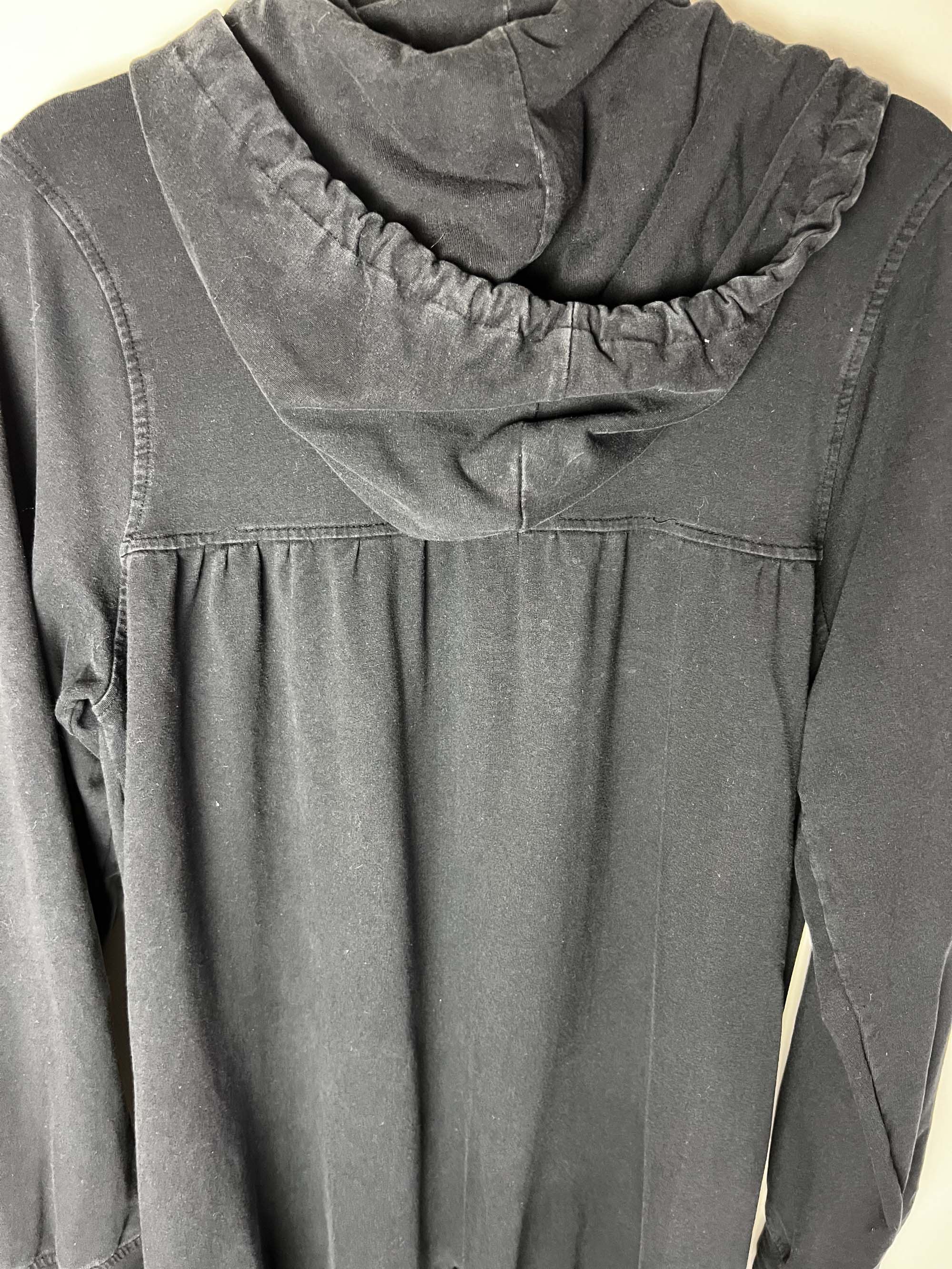 Hells Bells Vintage 2006 Black Hellz Bellz Rockabilly Zip Up Long Hoodie Size L / US 10 / IT 46 - 12 Thumbnail