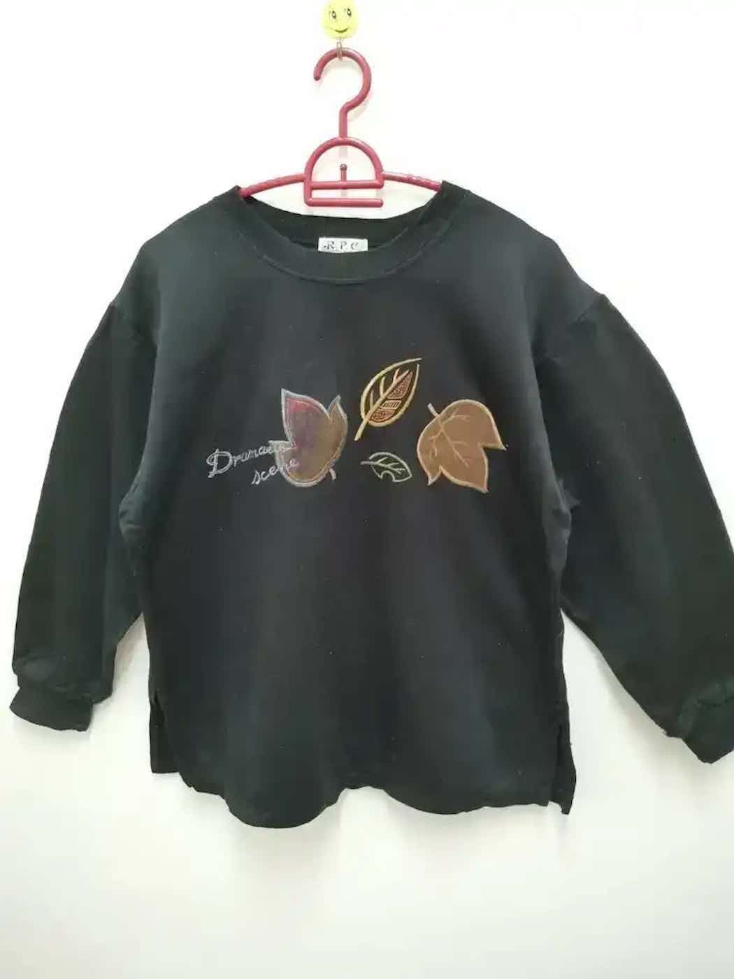 Vintage Vintage RPC Rapica Co. LTD Leaf Design Sweatshirt Size US L / EU 52-54 / 3 - 1 Thumbnail