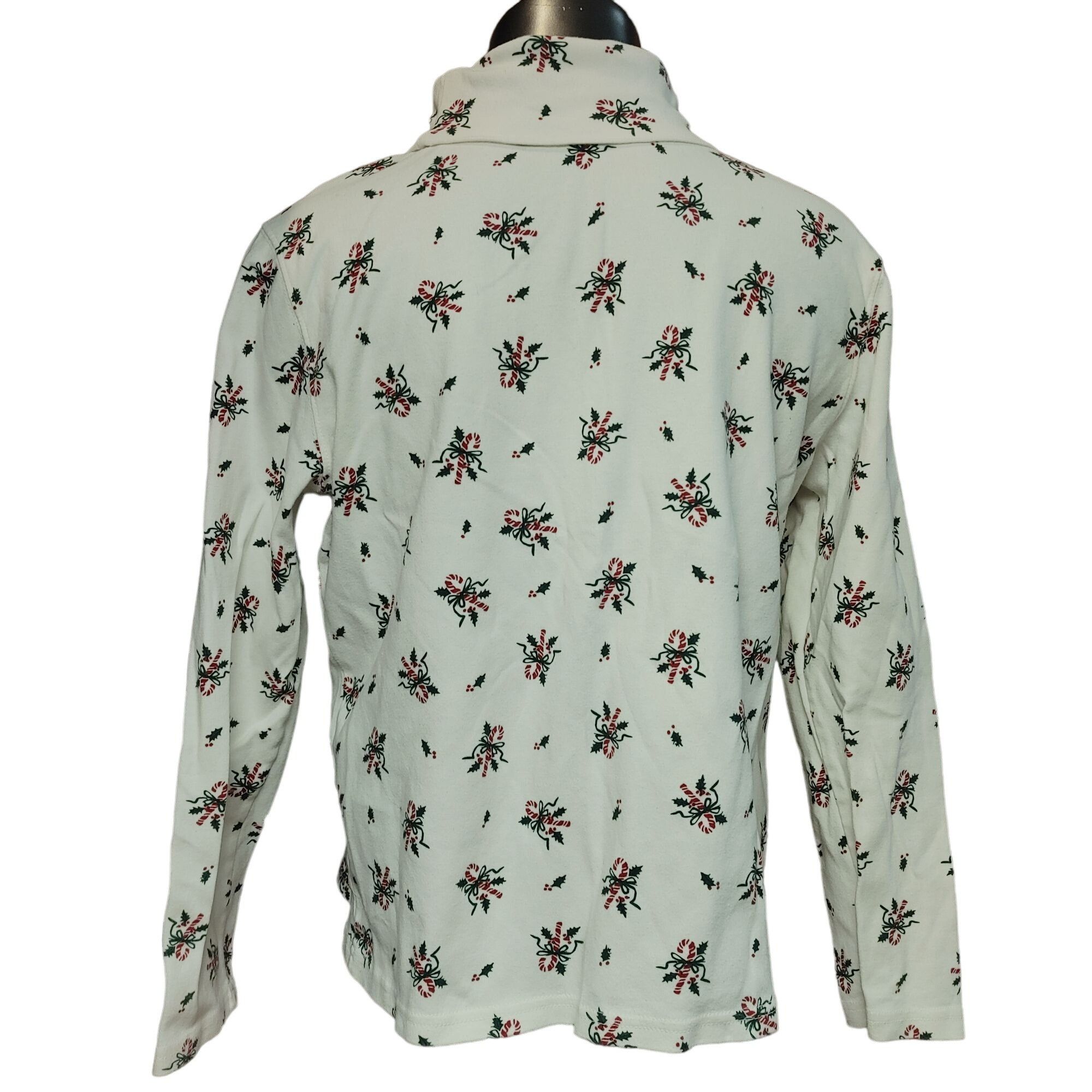 Other Holiday Editions Women's White Long Sleeve XMAS Turtle Neck Size XL / US 12-14 / IT 48-50 - 2 Thumbnail