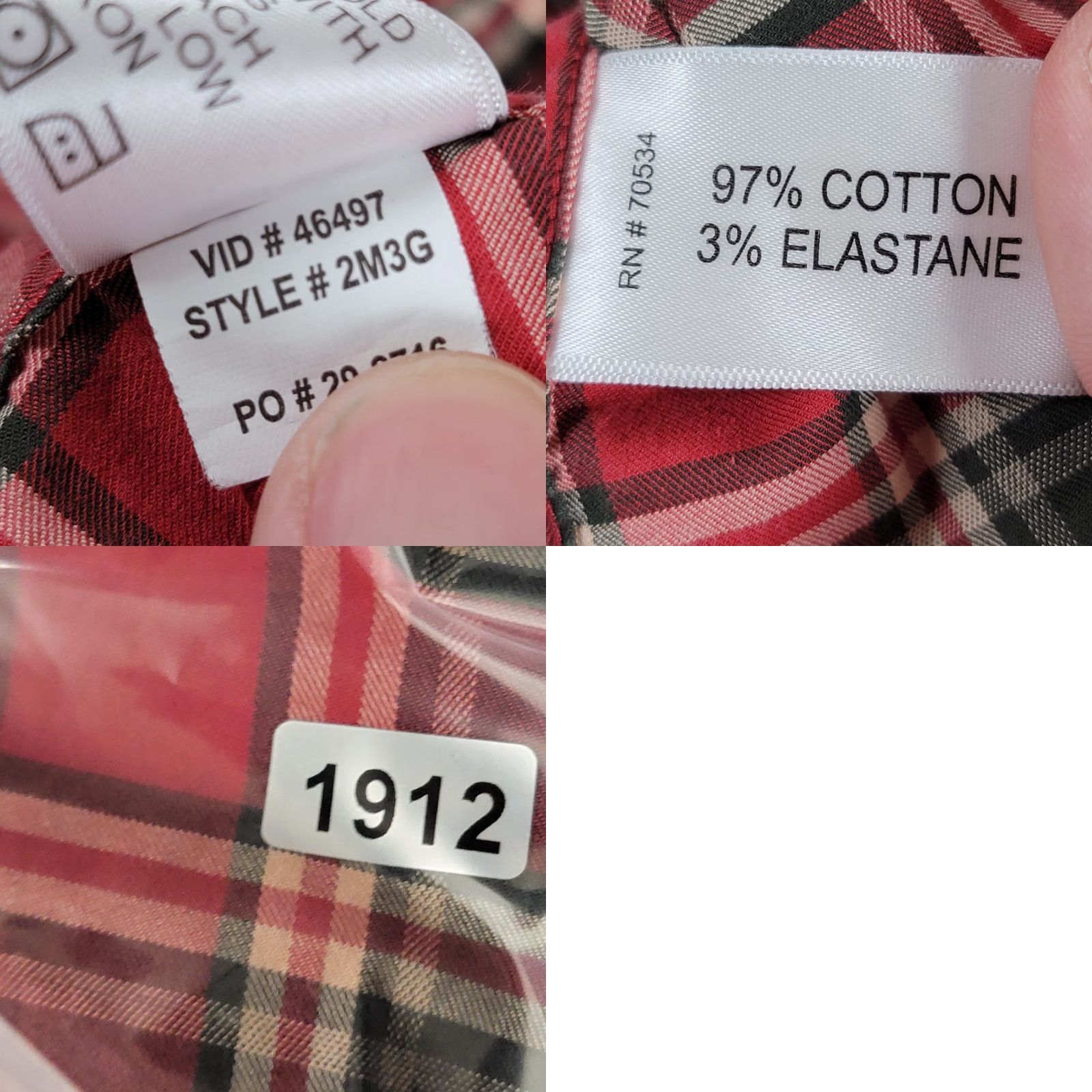 Orvis Orvis Shirt Long Sleeve Button-Down Mens Large Plaid 100% Cotton Red Size US L / EU 52-54 / 3 - 10 Thumbnail