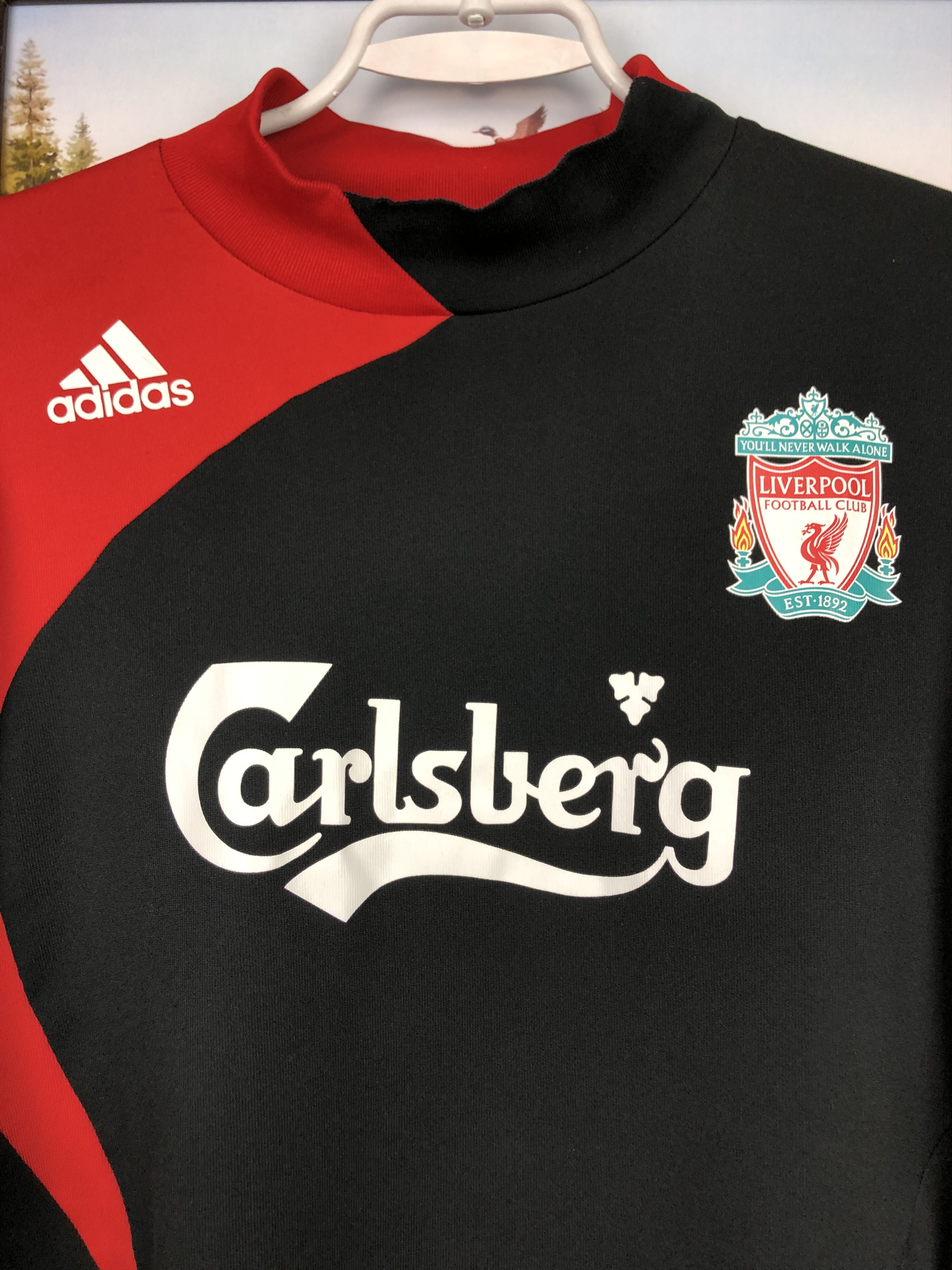 Adidas Vintage Adidas Liverpool Warm Up Sweatshirt Soccer Jacket Size US XL / EU 56 / 4 - 3 Thumbnail