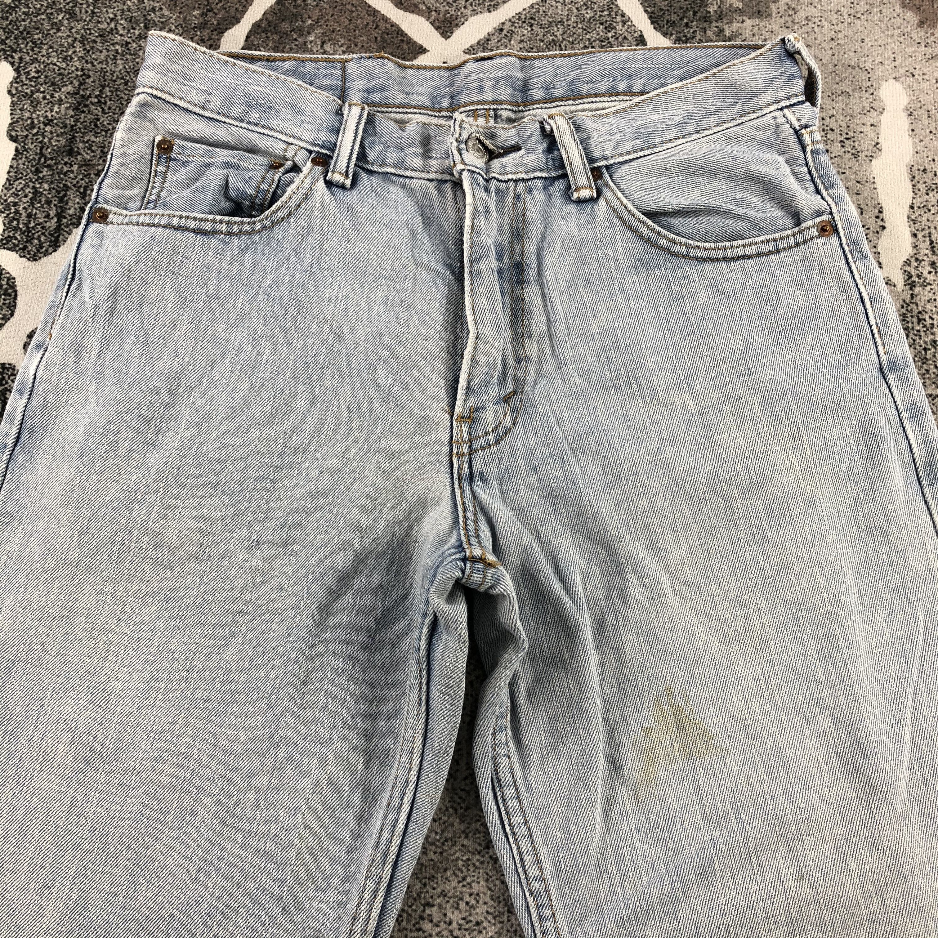 Levi's Vintage Levis 550 Jeans Medium Wash Denim KJ945 Size US 30 / EU 46 - 3 Thumbnail