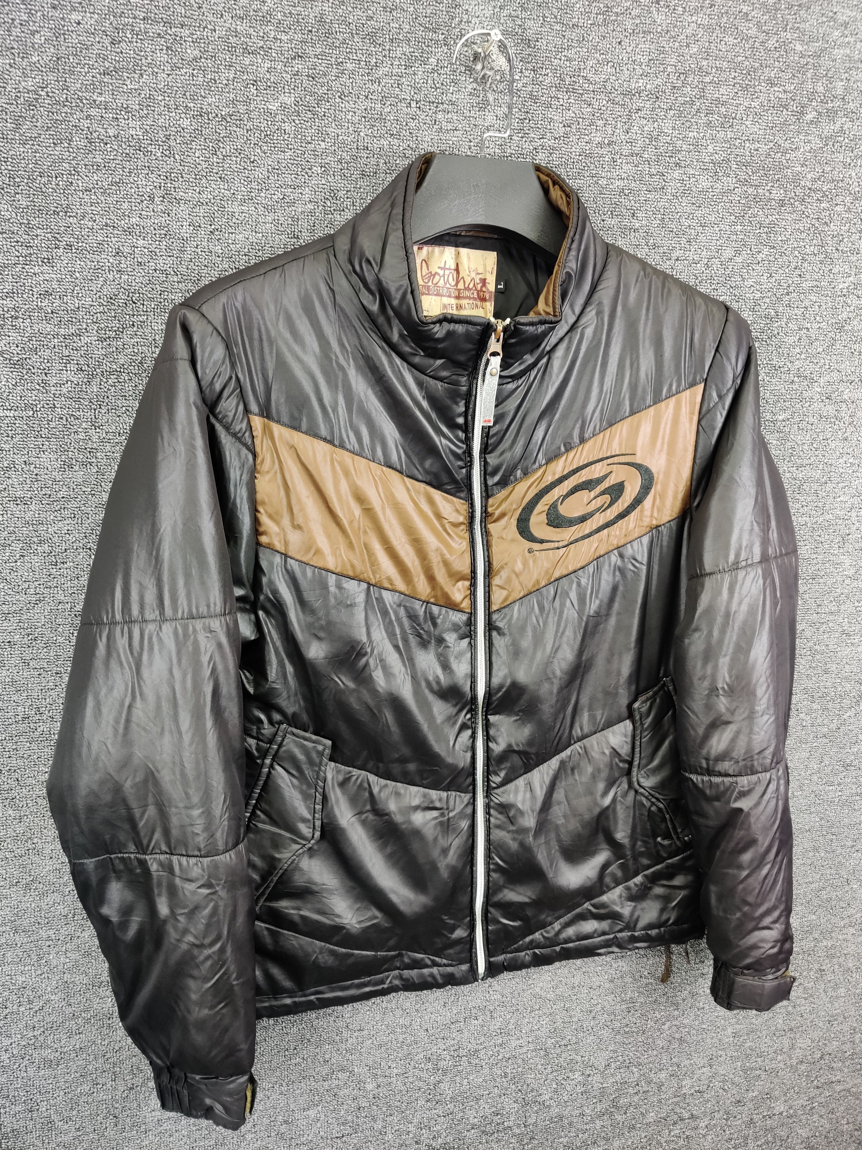 Gotcha Vintage 90s Gotcha Puffer Jacket Size US L / EU 52-54 / 3 - 3 Thumbnail