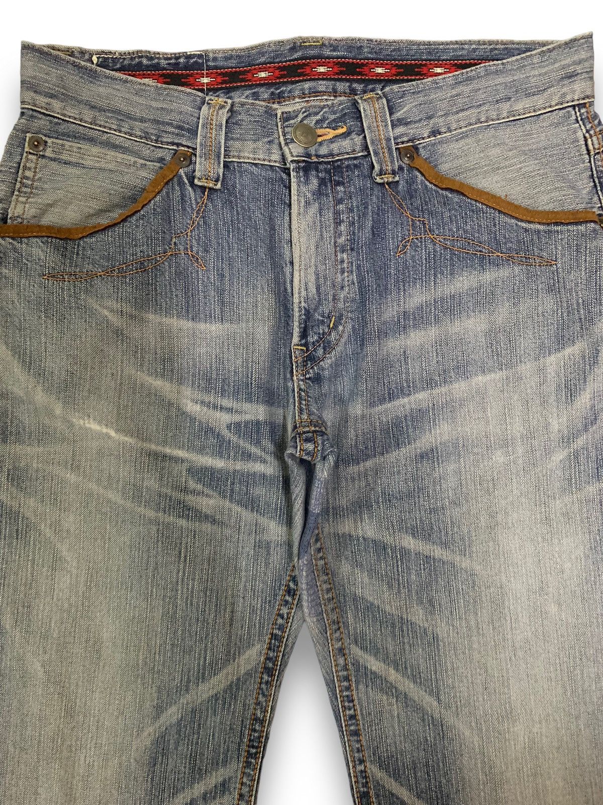 Edwin Vintage Edwin XV Classic Cowboy Style Baggy Distressed Jeans Size US 32 / EU 48 - 3 Thumbnail