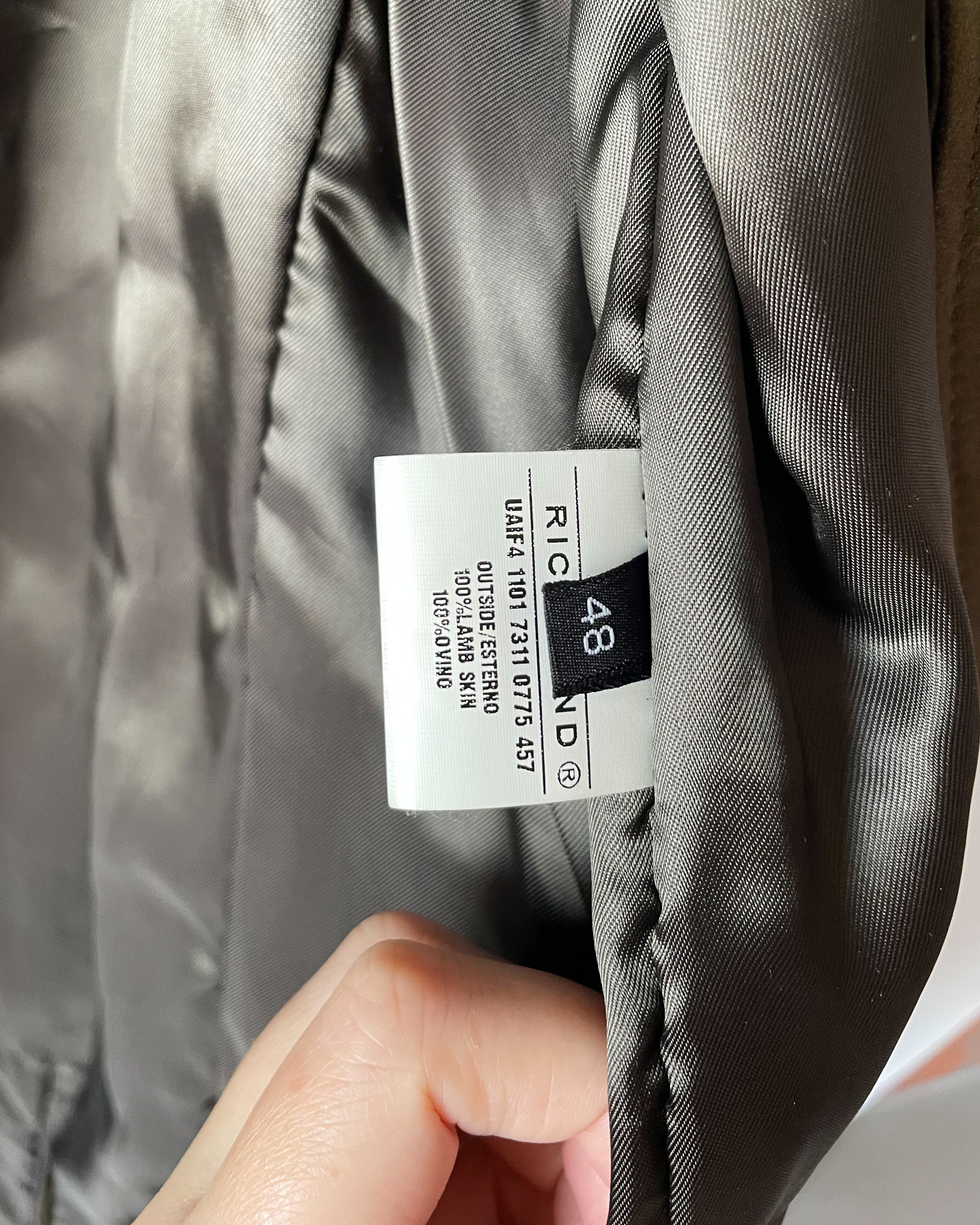 John Richmond Richmond X Suede Men’s Double Breasted Trench Coat Size US M / EU 48-50 / 2 - 13 Thumbnail