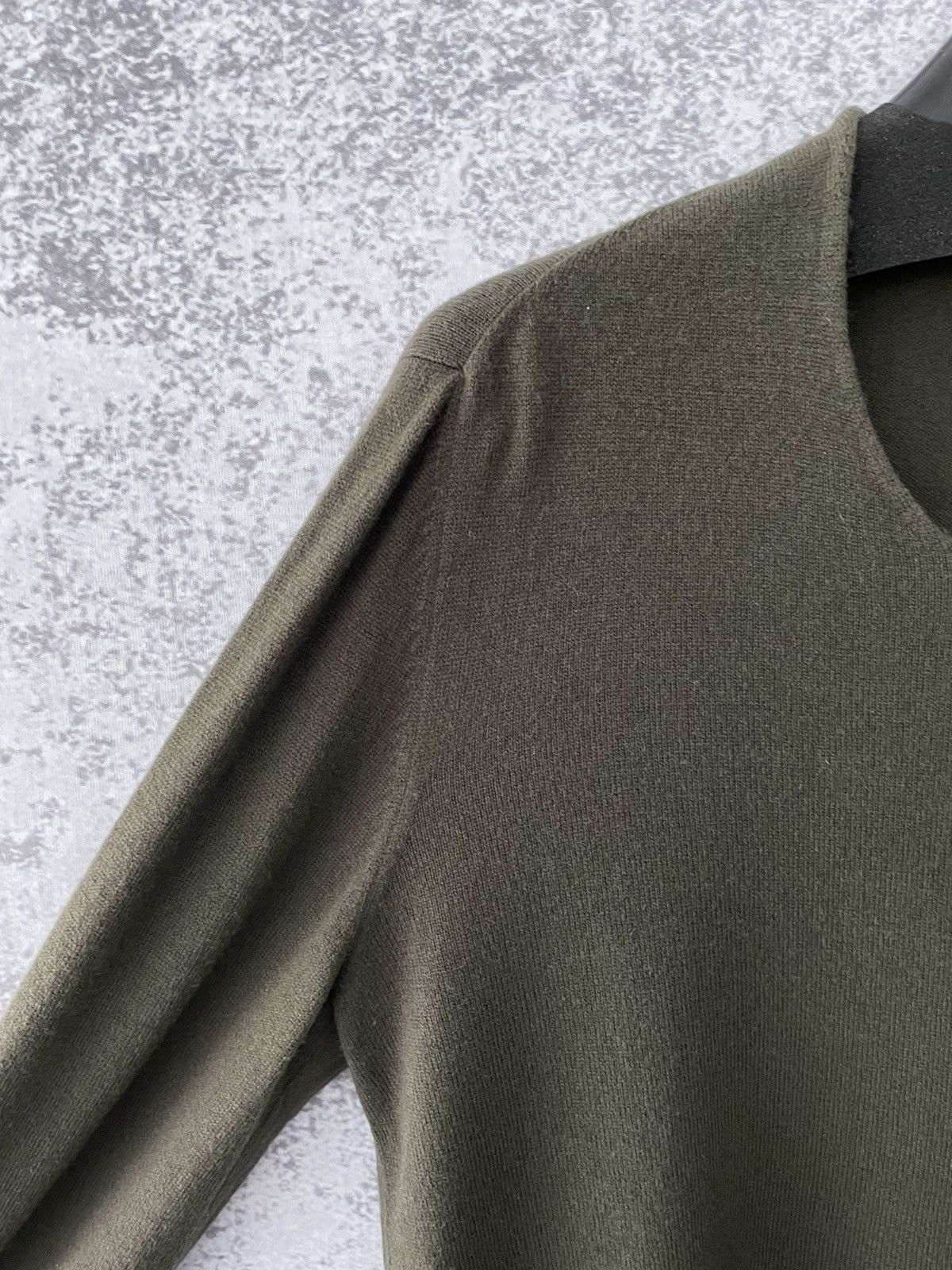 Label Under Construction LUC Khaki Angora Primary Sweater Size US L / EU 52-54 / 3 - 3 Thumbnail