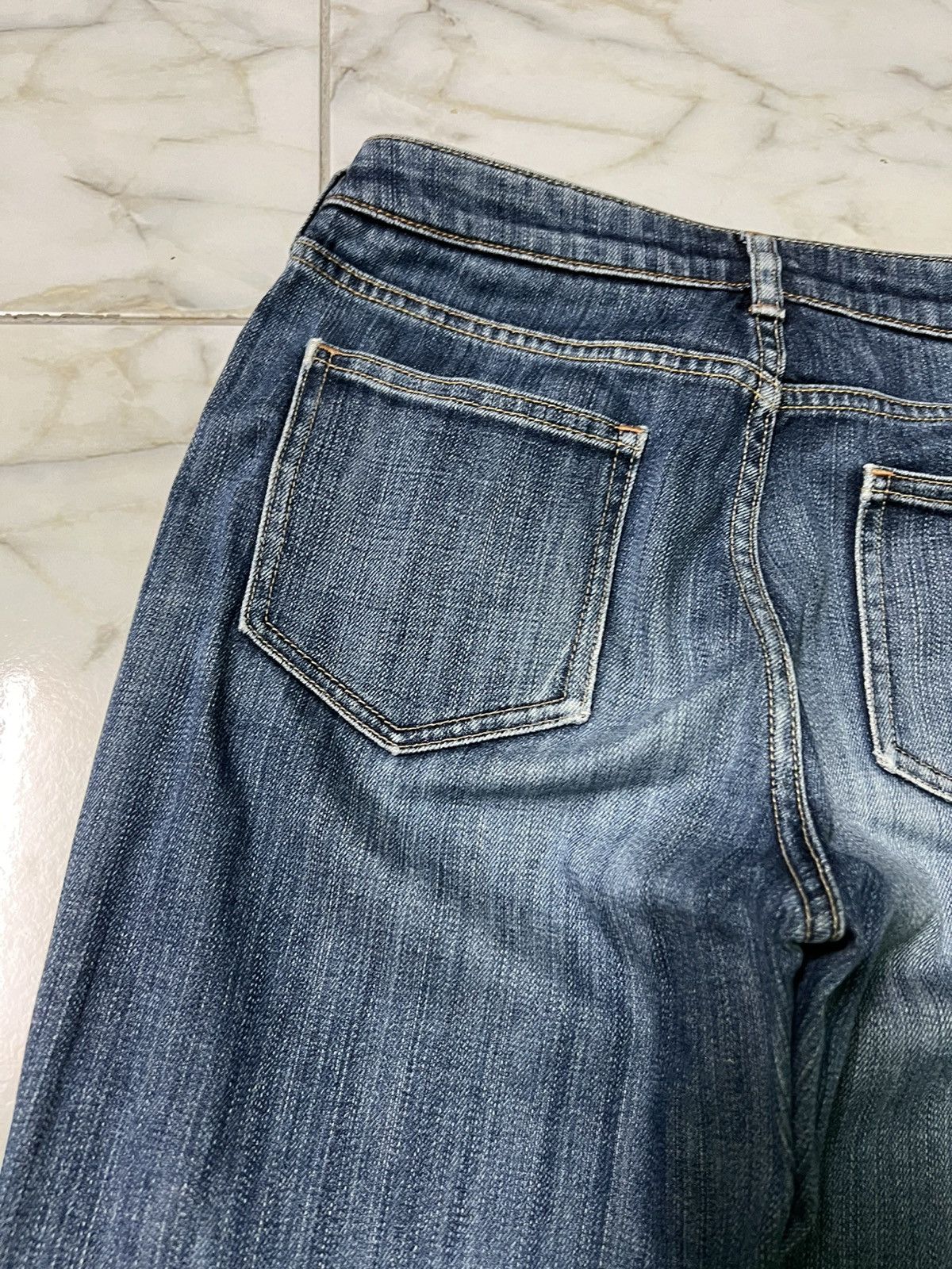 Beauty Beast × If Six Was Nine × Uniqlo 💥Insane 90’s Style Japanese Uniqlo Washed Flare Jean Size US 28 / EU 44 - 16 Thumbnail