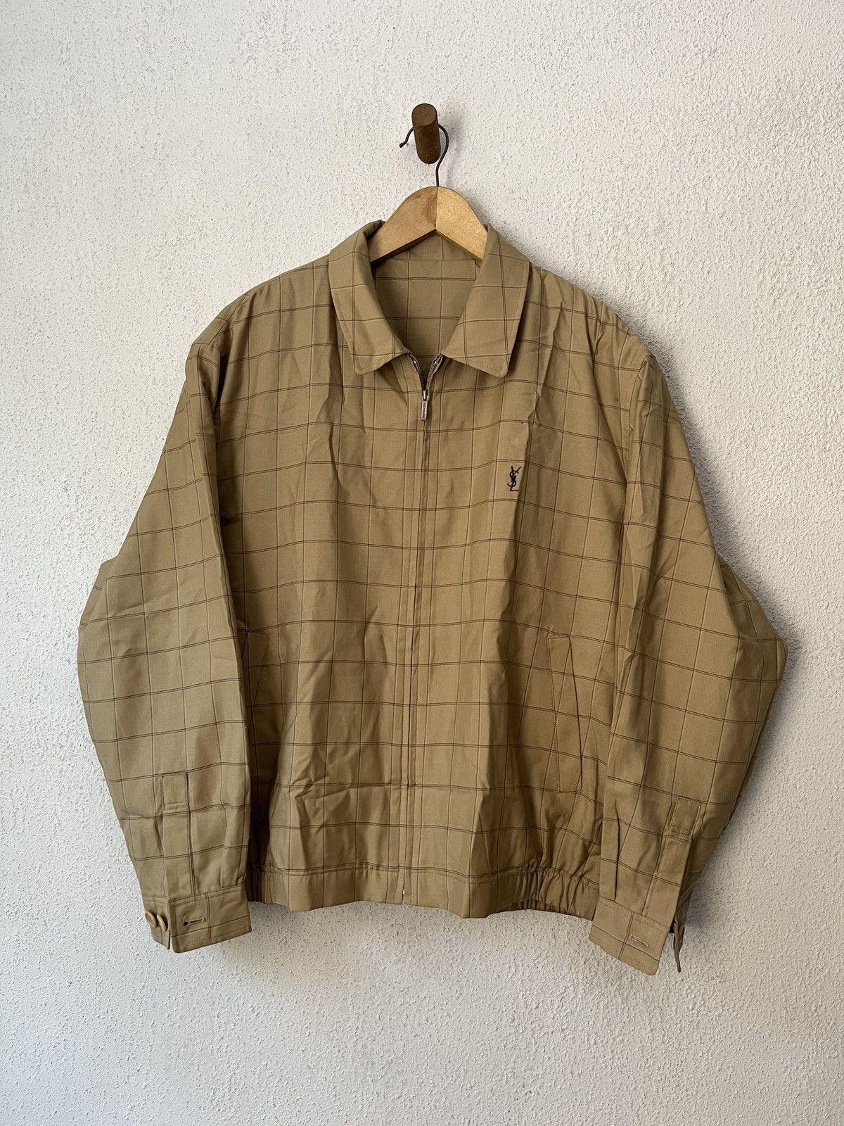 Saint Laurent Plaid Jacket | Grailed