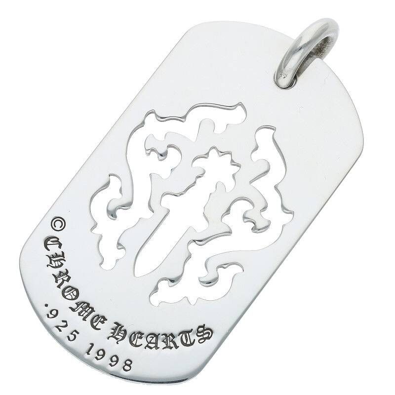 Chrome Hearts Chrome Hearts Cutout Dagger Dog Tag Size ONE SIZE - 2 Thumbnail