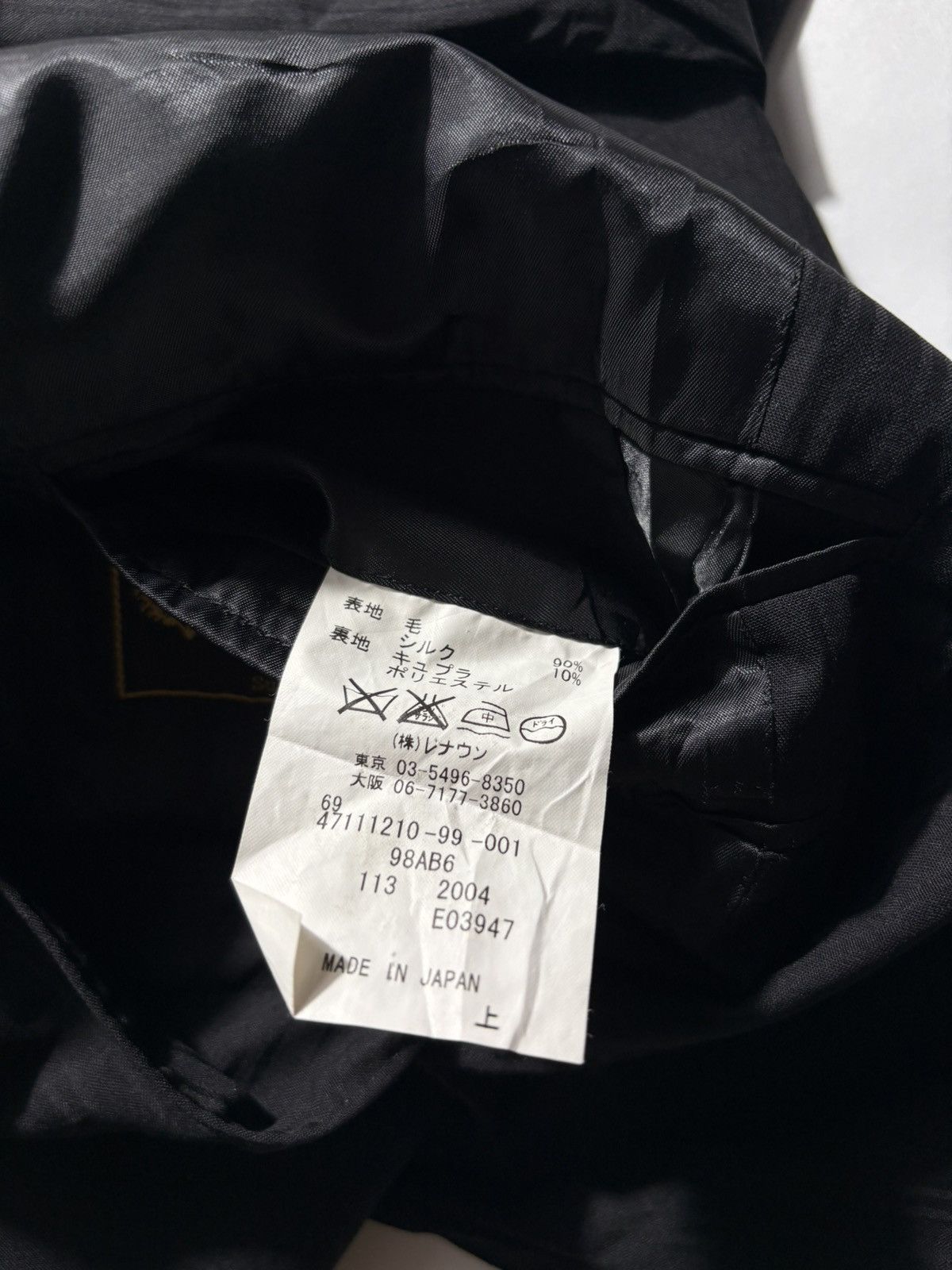 Loro Piana LORO PIANA-D’URBAN DEFINITY SINGLE BREASTED BLACK BLAZER Size 40R - 8 Thumbnail