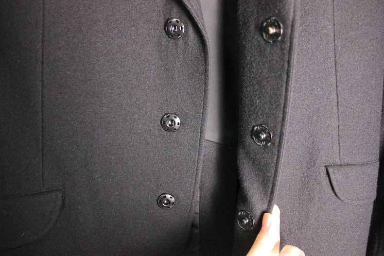 Yohji Yamamoto Yohji Yamamoto size 2 12aw snap blazer 2505-Nextarrow Size 36R - 3 Thumbnail