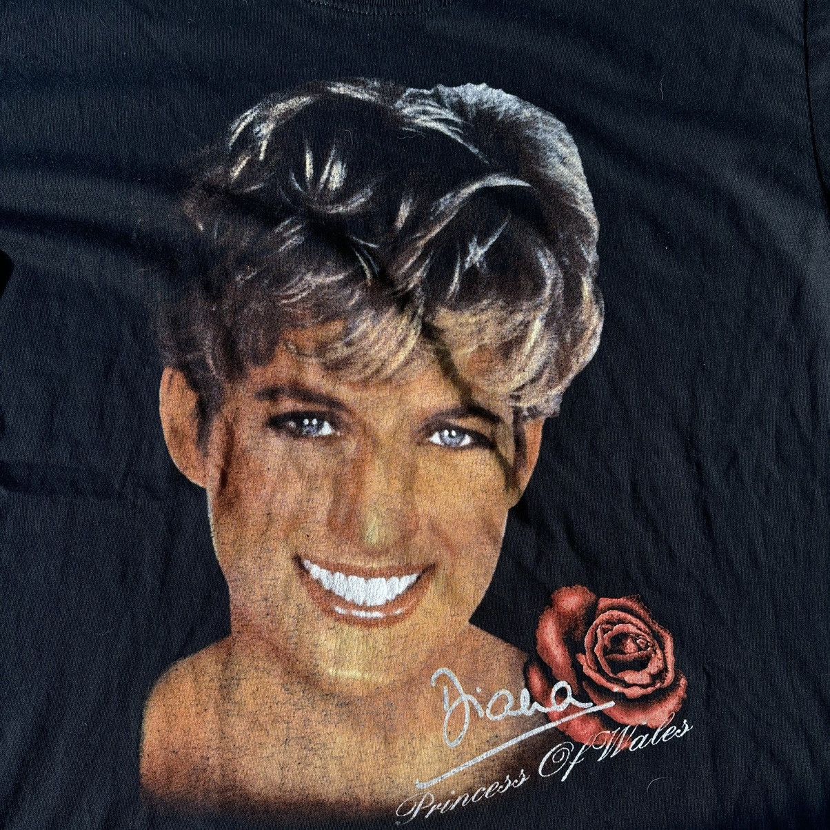 Vintage Vintage 90s Princess Diana Memorial Tee Size US XL / EU 56 / 4 - 2 Thumbnail