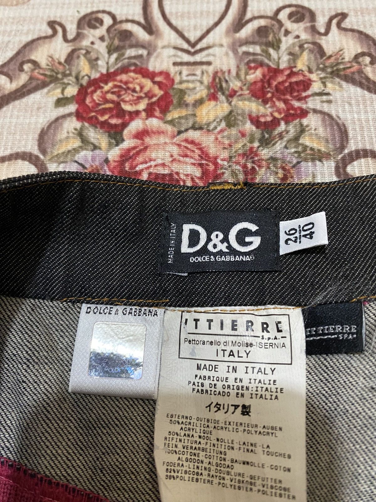 Dolce & Gabbana Dolce & Gabbana Midi Skirt Size 27" / US 4 / IT 40 - 9 Thumbnail