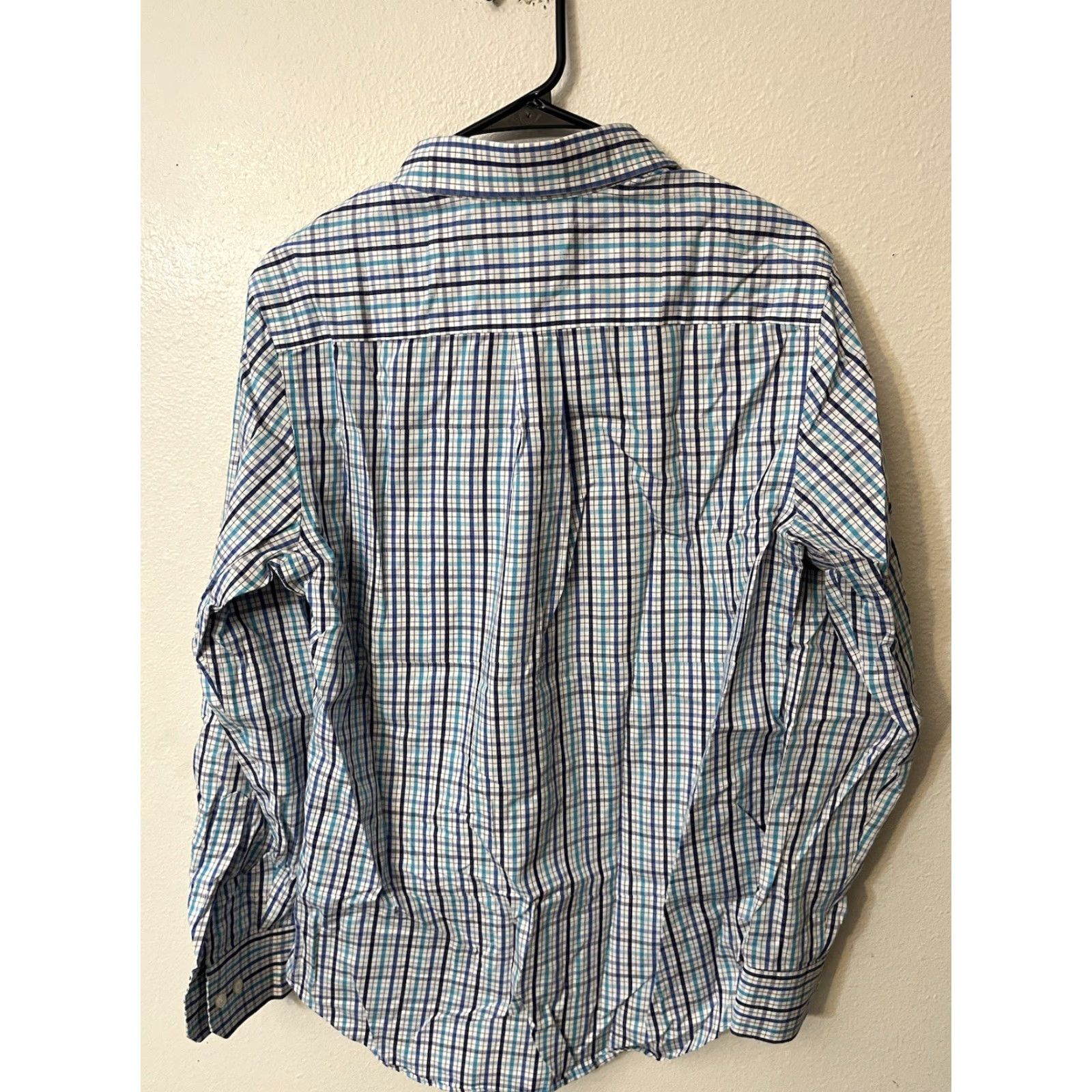 Banana Republic Banana Republic Button-Up Shirt Men M Multicolor Plaid Slim Fit Easy Care Non Iron Long Sleeve Size US M / EU 48-50 / 2 - 3 Thumbnail