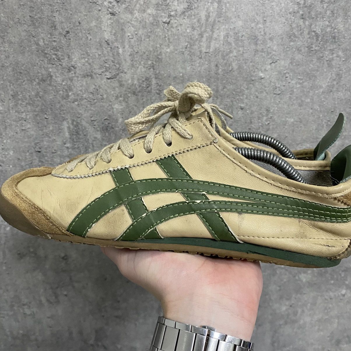 Asics Rare Vintage Asics Onitsuka Tiger México 66 Leather Sneakers Size US 8.5 / EU 41-42 - 8 Thumbnail