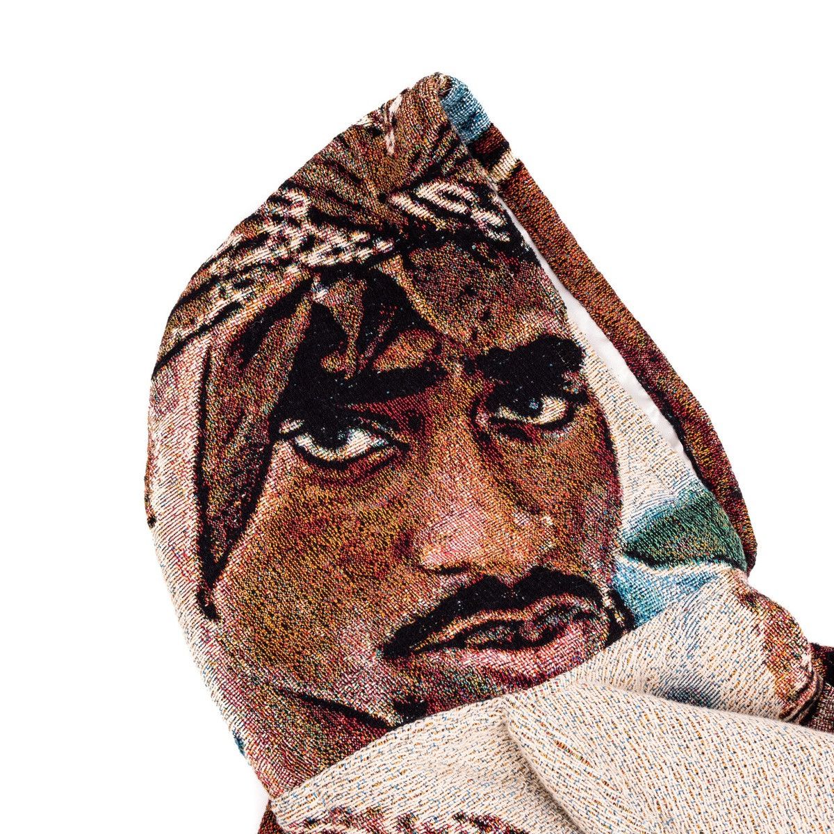 Designer × Rap Tees Noname1of1 Amerikaz Most Wanted Tupac Tapestry Hoodie sz XL Size US XL / EU 56 / 4 - 5 Thumbnail
