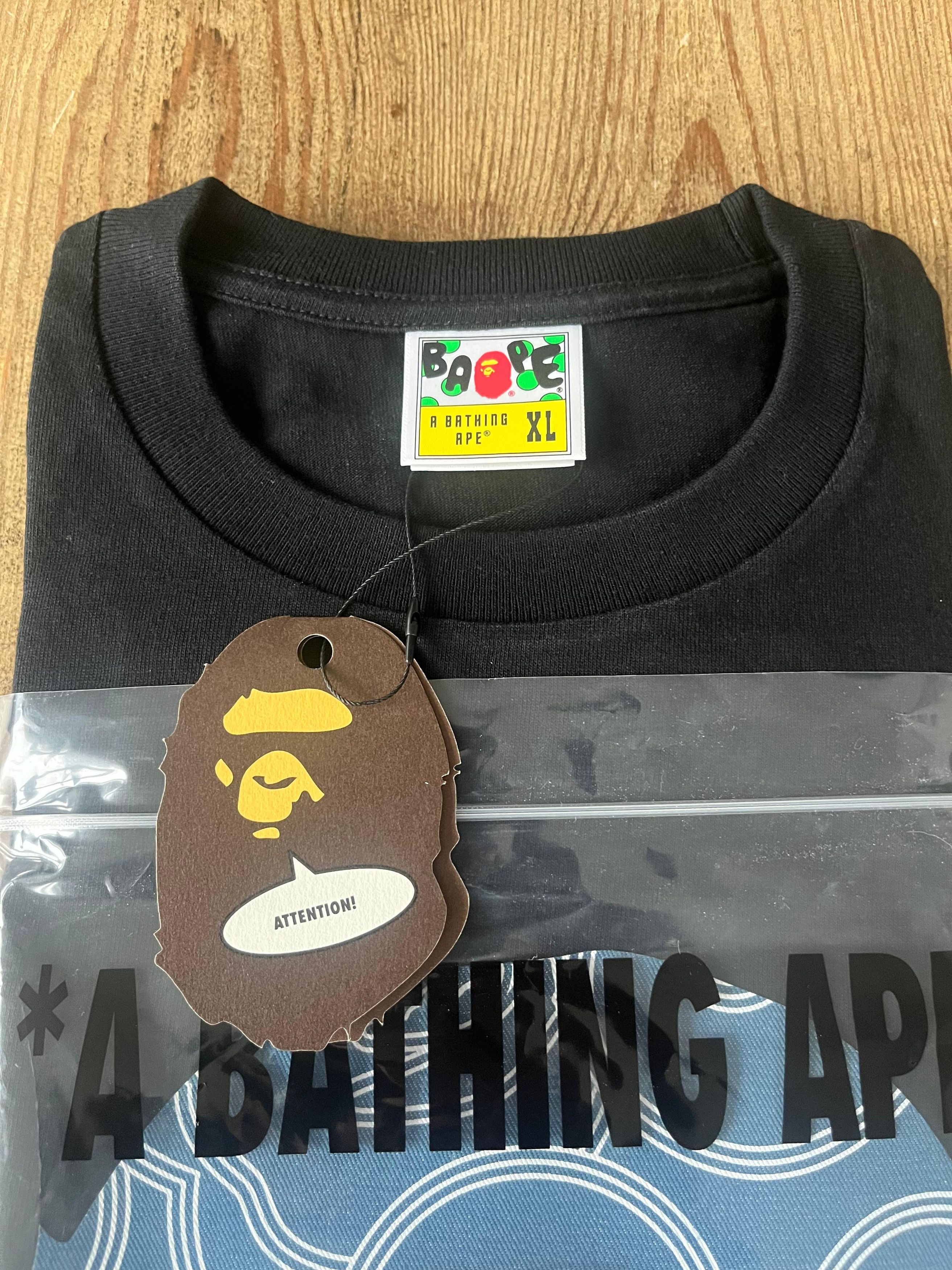 Bape JAPANESE CLOUD CAMO BIG APE HEAD TEE MENS Size US XL / EU 56 / 4 - 4 Thumbnail
