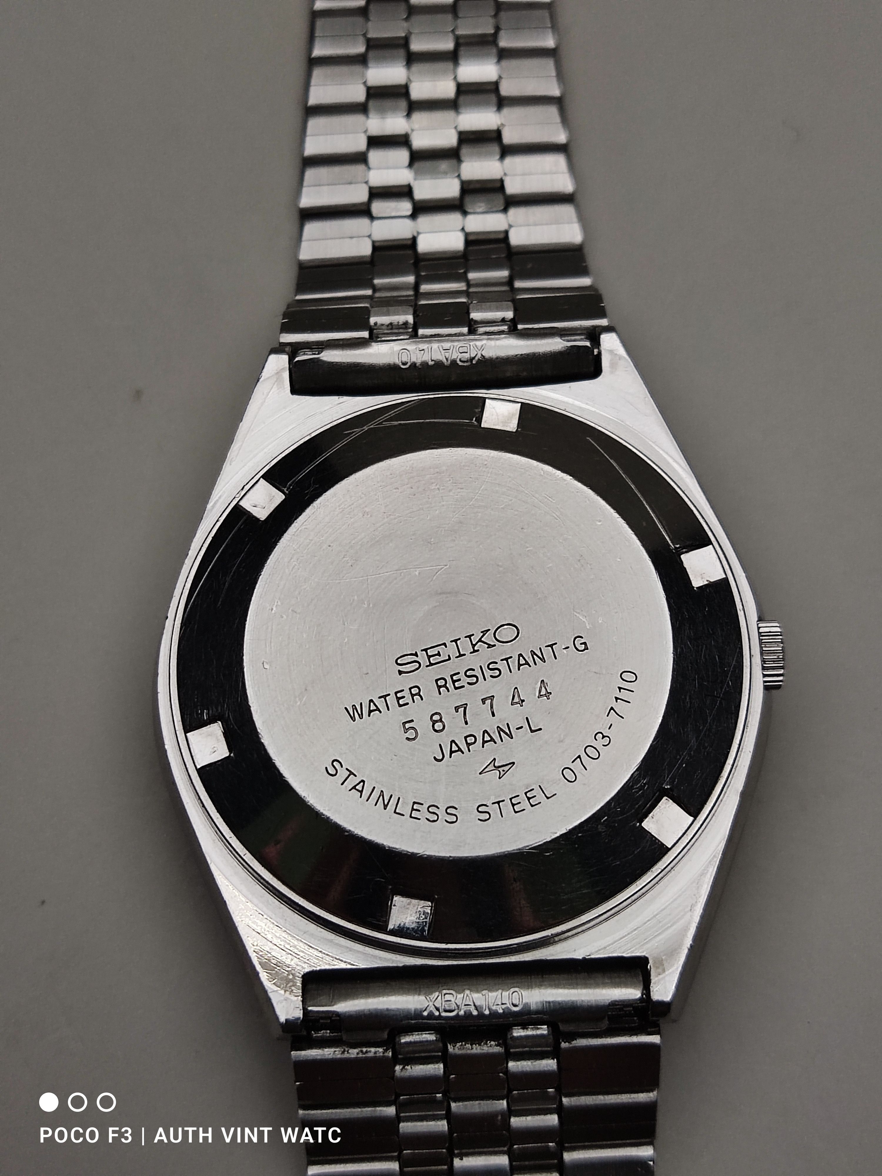 Seiko Rare Authentic Vintage Seiko Electronic ELNIX 0703-7110 Men Size ONE SIZE - 12 Thumbnail