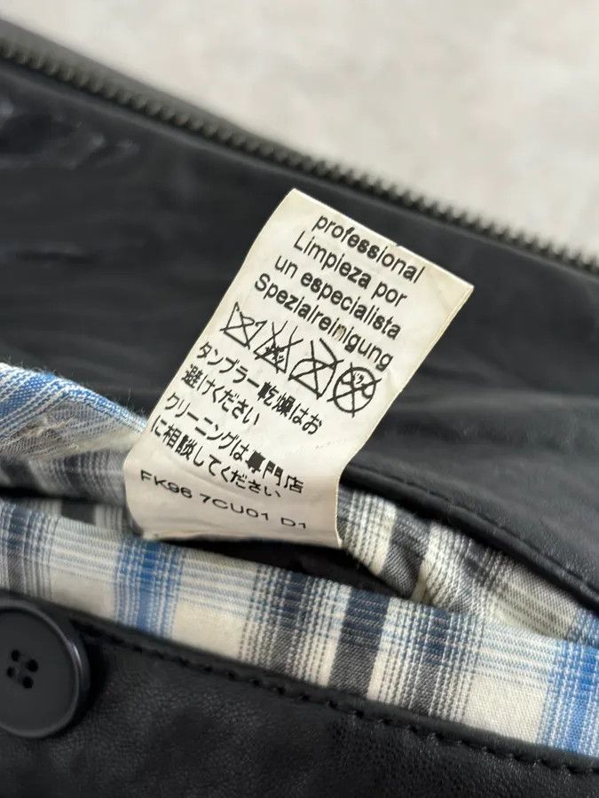 Kenzo Kenzo Black Lamb Leather Premium Jacket Size US L / EU 52-54 / 3 - 13 Thumbnail