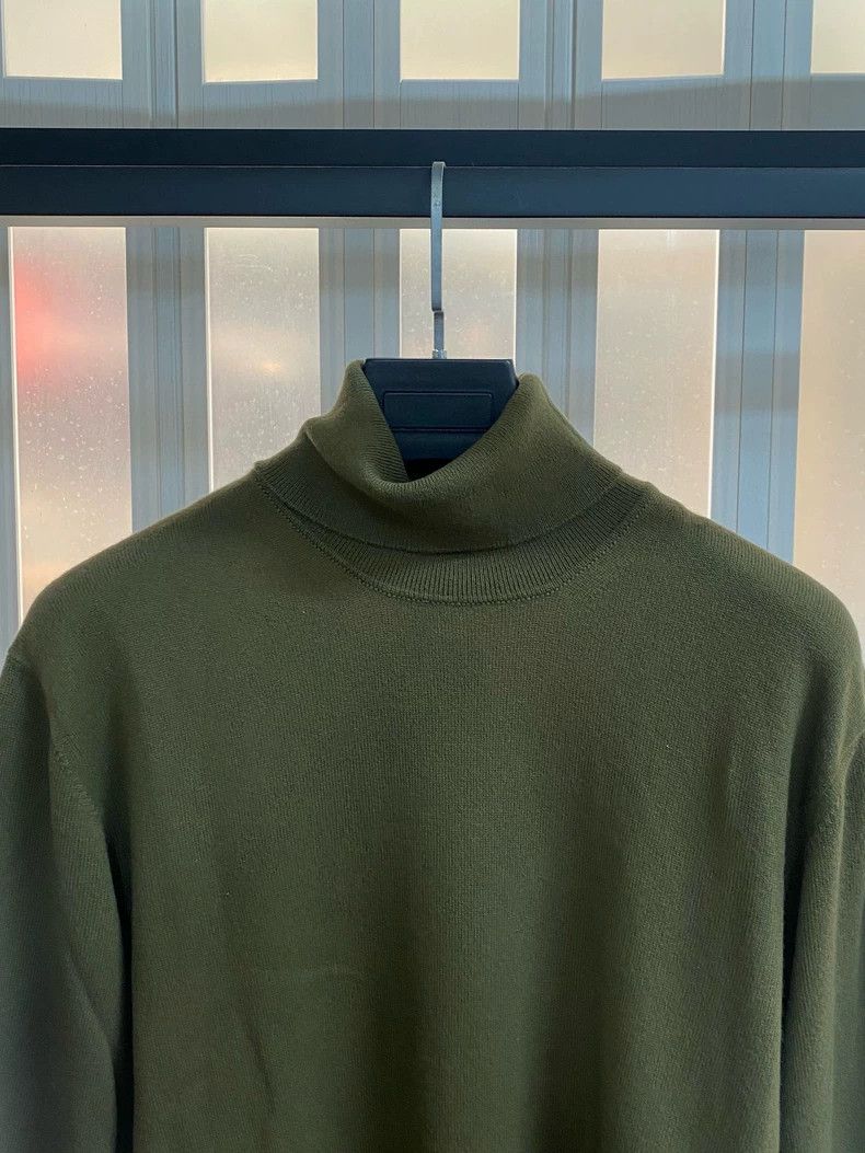 Loro Piana LORO PIANA Turtleneck Men's Long Sleeve Sweater Size US XXL / EU 58 / 5 - 2 Thumbnail
