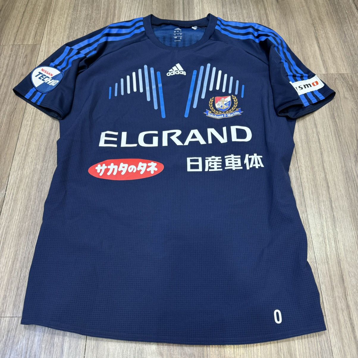 Adidas Yokohama F.Marinos player issue/worn training shirt Size US M / EU 48-50 / 2 - 1 Thumbnail