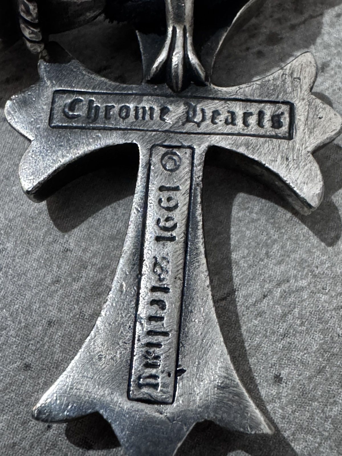 Chrome Hearts chrome hearts small cross with diamond Size ONE SIZE - 7 Thumbnail