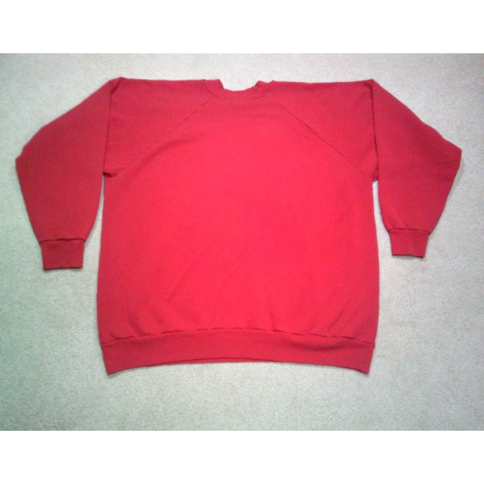 Delta VINTAGE Delta Sweatshirt 90s Crewneck Mens XL Red Graphic Print Logo DC Tees Pullover Shirt Men Size US XL / EU 56 / 4 - 2 Thumbnail